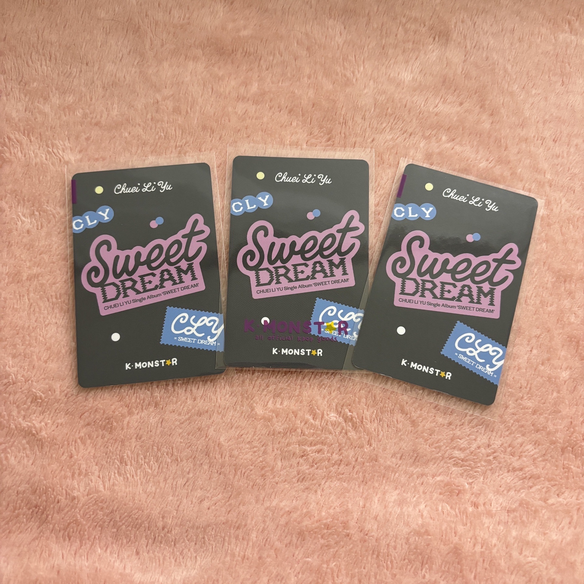 崔立于 KM 吃鯛魚燒卡 一套