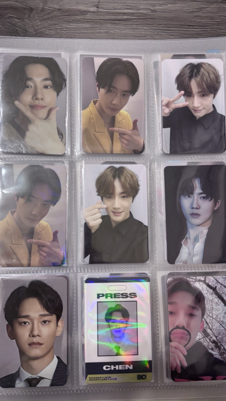 EXO  沒有圖鑑的卡（應該吧