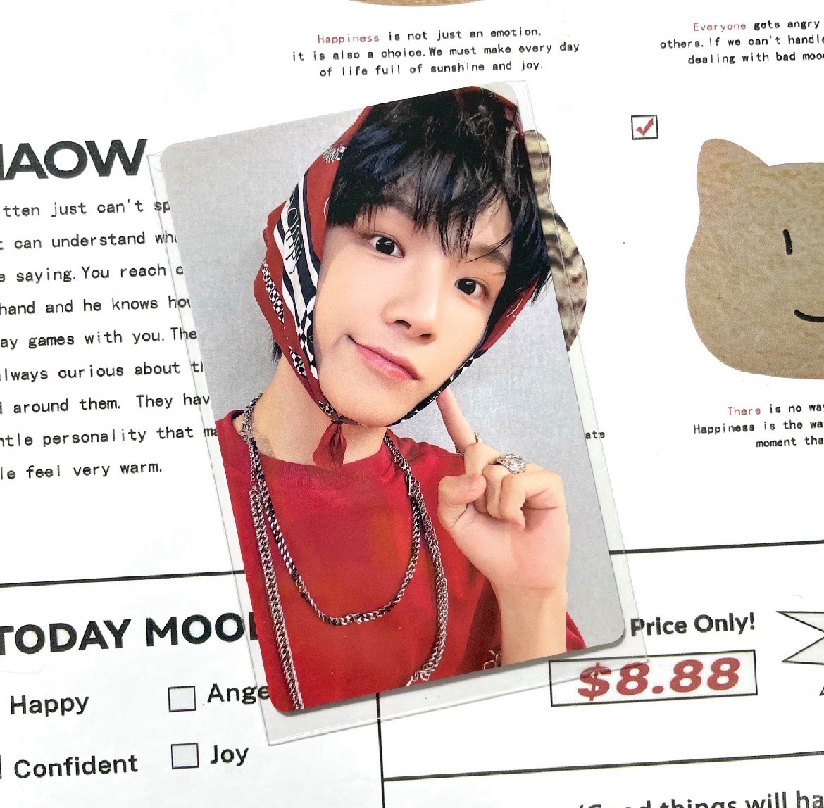 🐧金雲鶴 who 出道mp特典 咬薯片