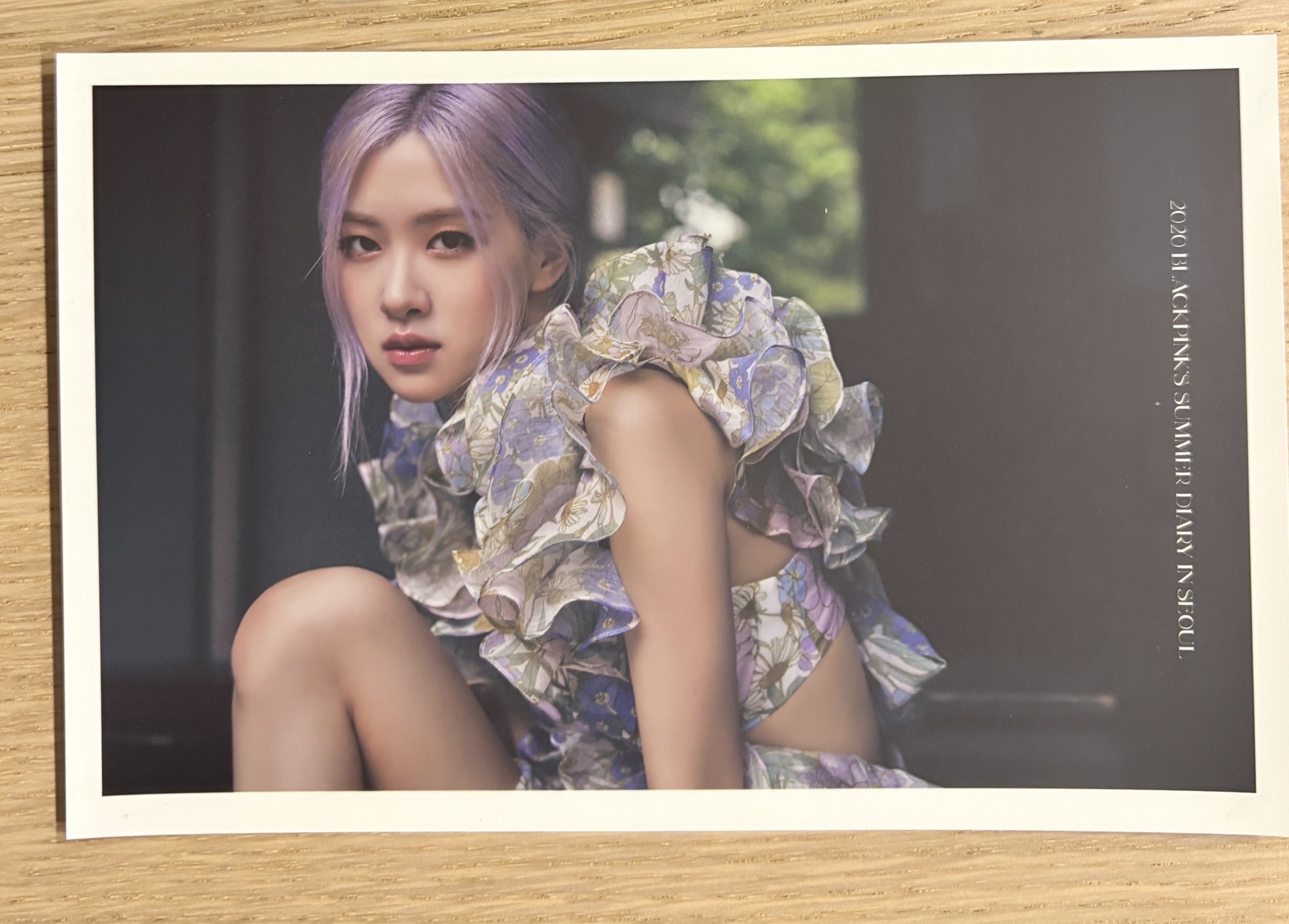 Rosé夏日日記絕版稀有明信片