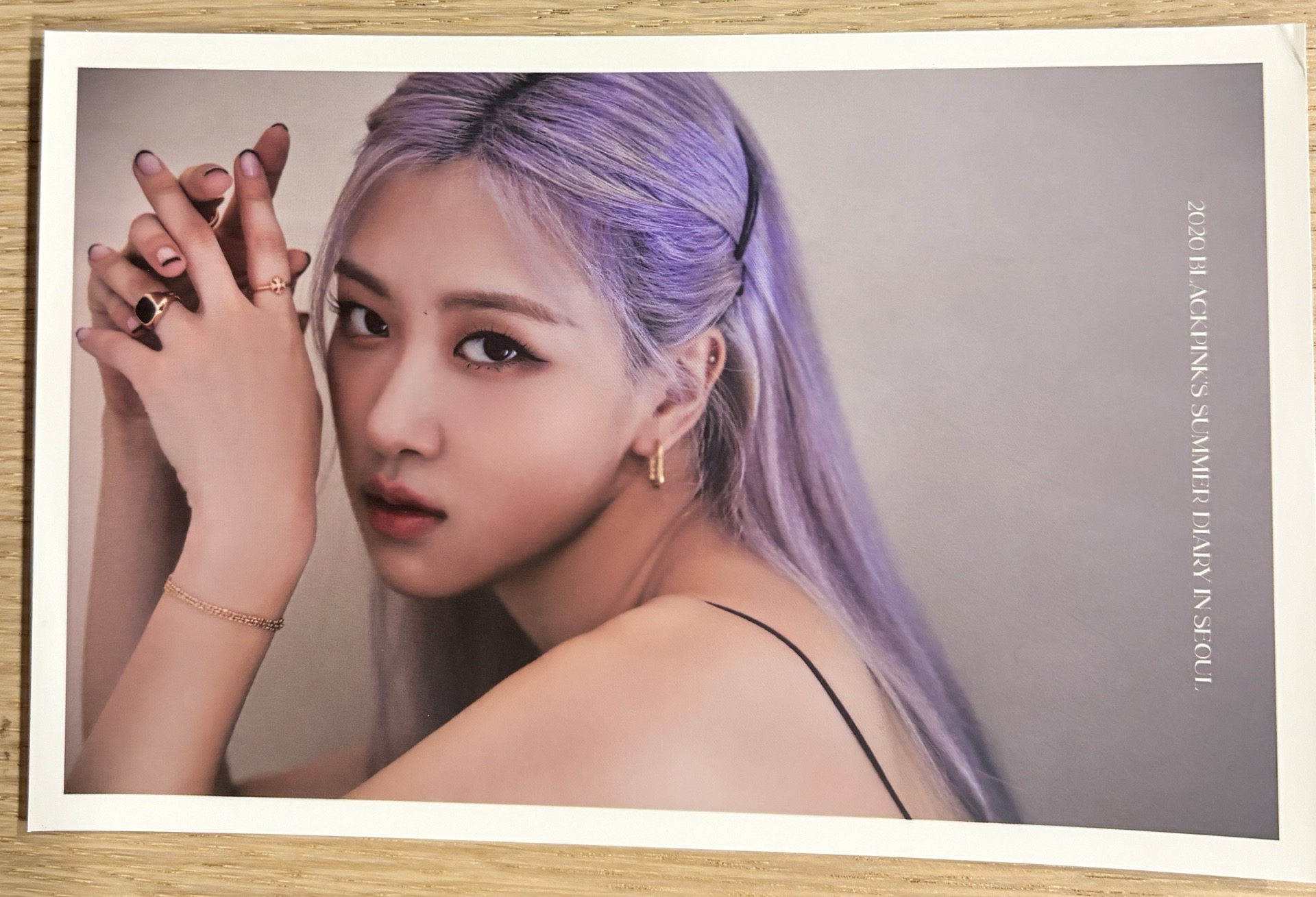 Rosé夏日日記絕版稀有明信片