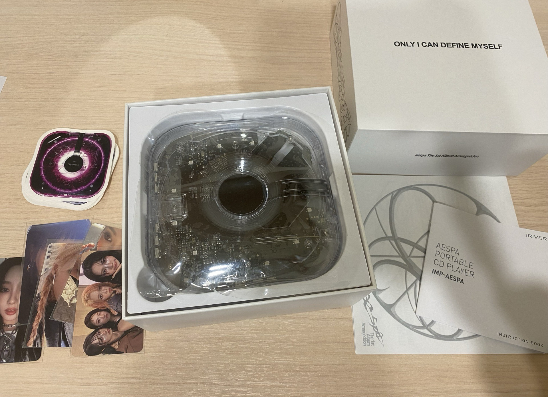 aespa 正規一cdp 已拆全專