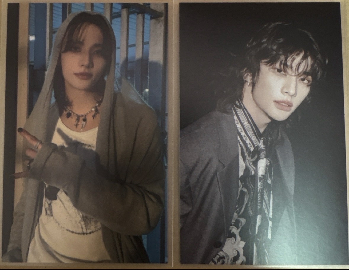 Stray kids 黃鉉辰 合(HOP) hmv A版 B版 幸運卡 