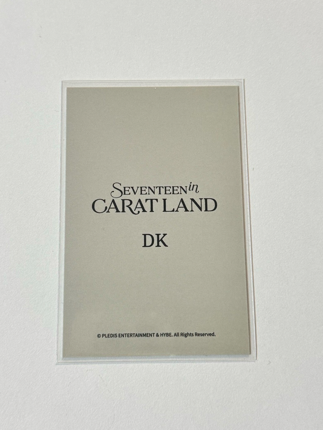 24’克拉島 周邊卡 襯衫卡