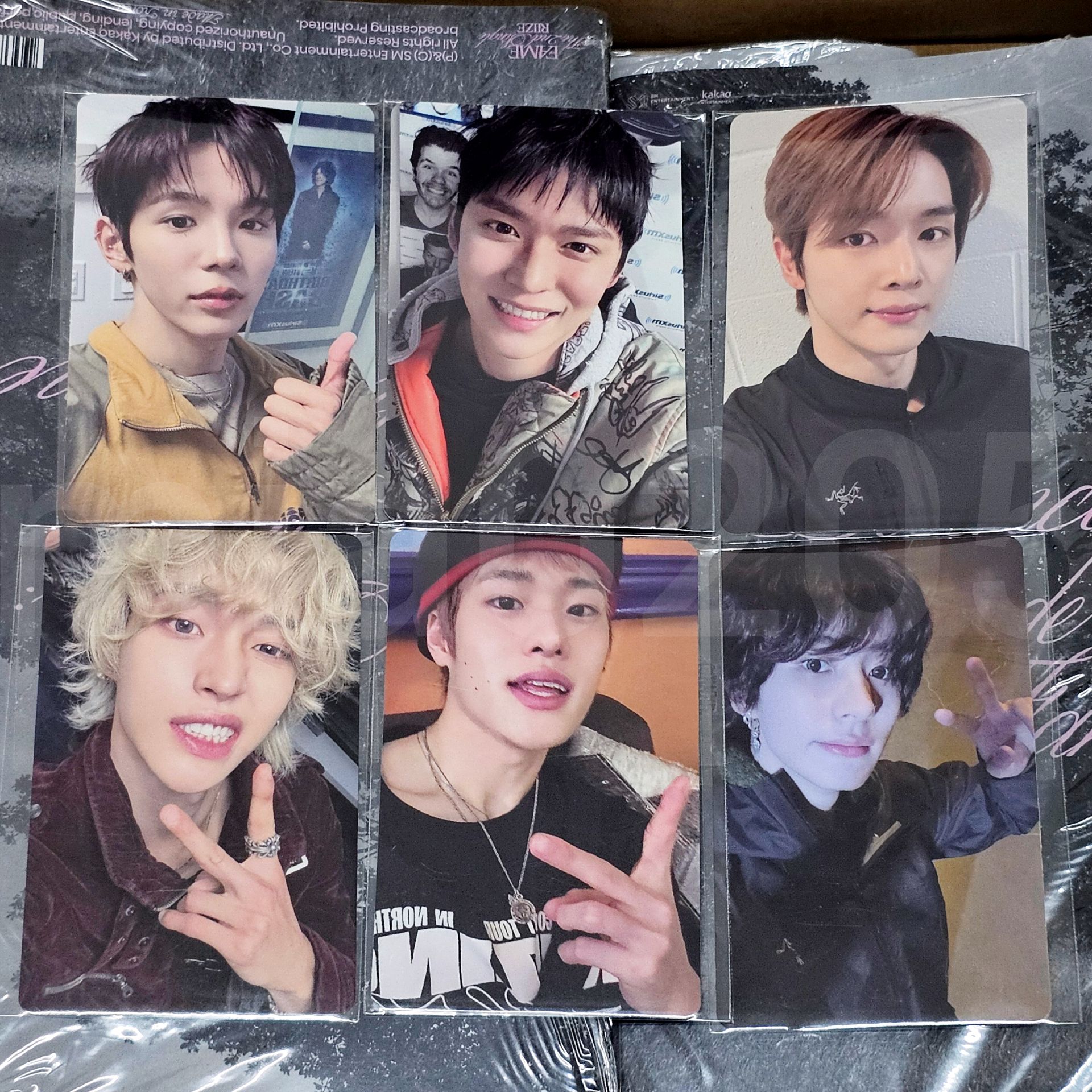 RIIZE FAME 展會幸運卡 (含已拆CL全專）