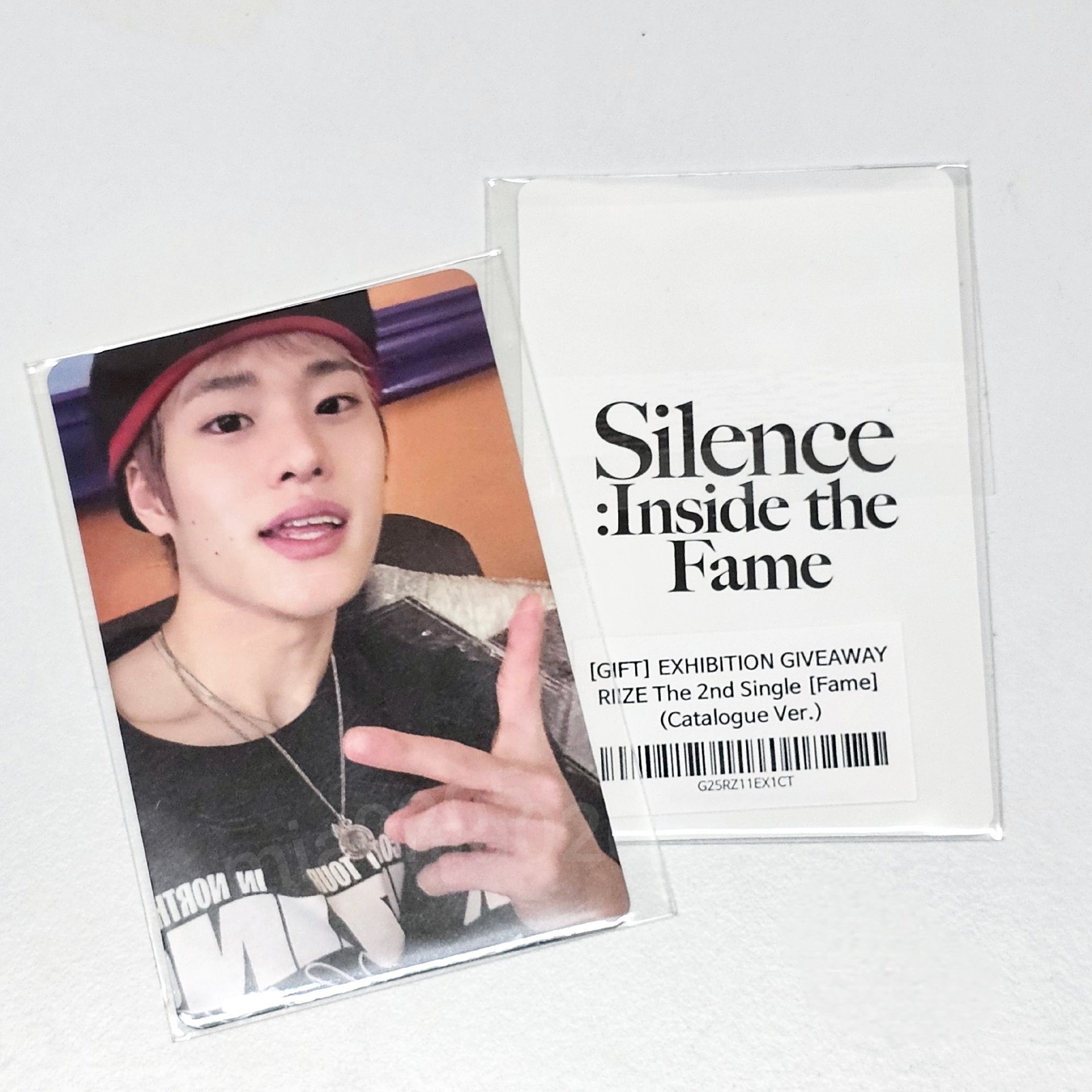 Sohee展會幸運卡（全專含專卡+將燦熙分隊明信片+分隊卡）