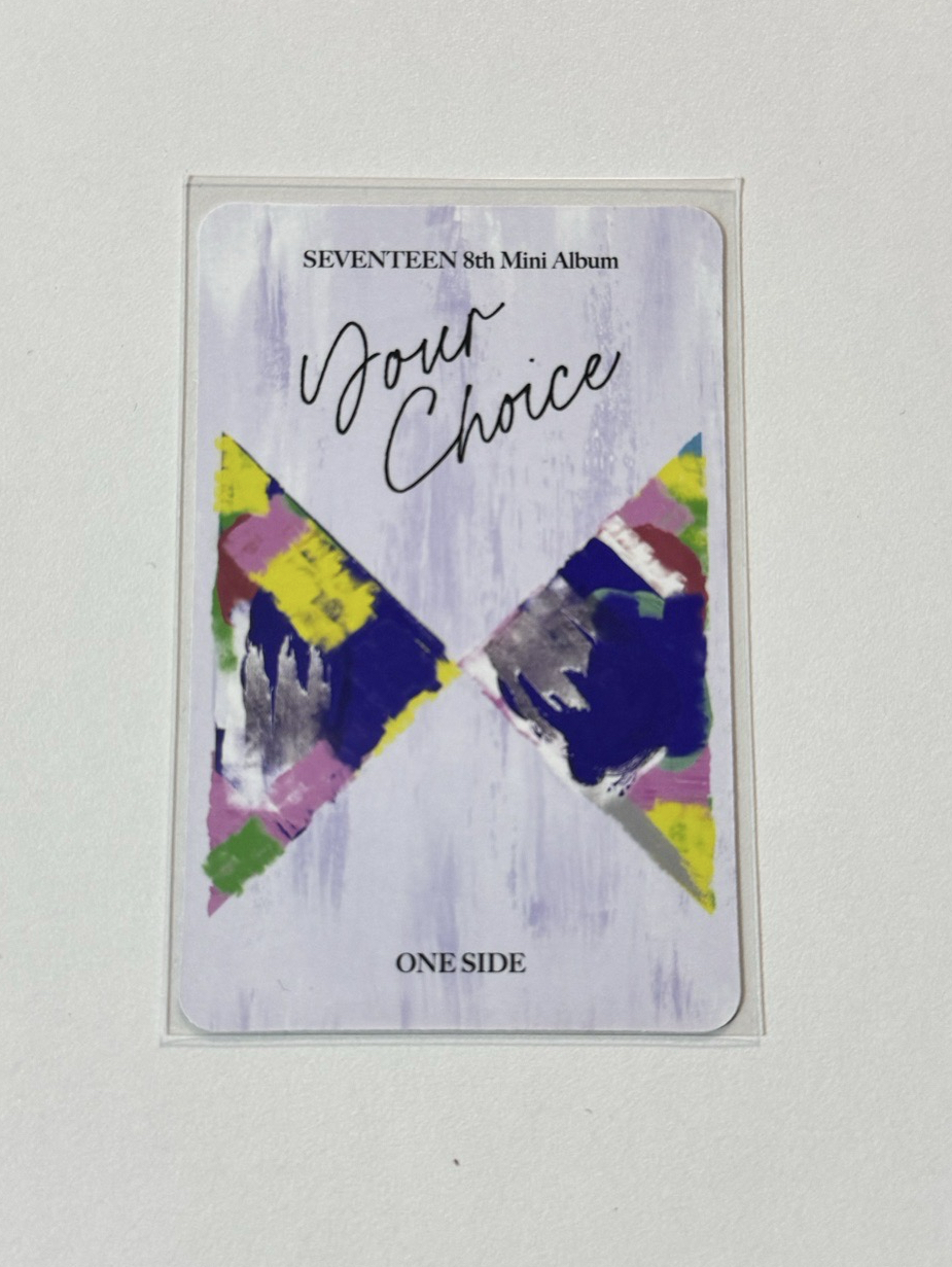 捧花碩 MINI8 專輯卡 ｜ONESIDE ver.