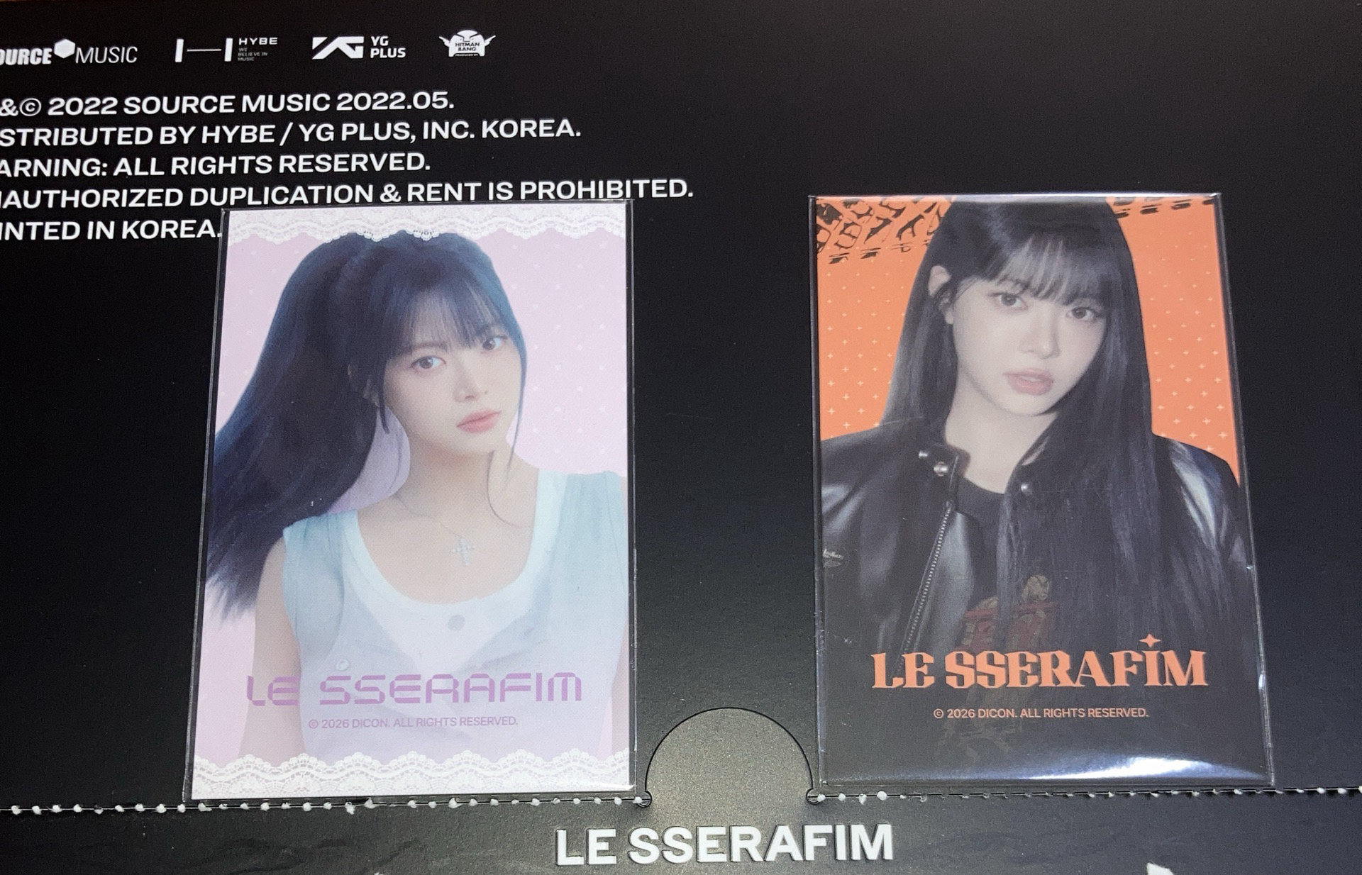 恩採 kkt DICON活頁紙特典 兩張一套