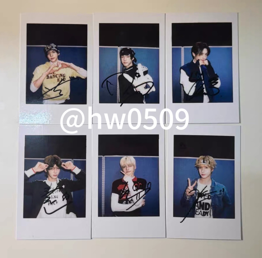 Play Hard yzy 北京簽售卡 復刻拍立得兩張