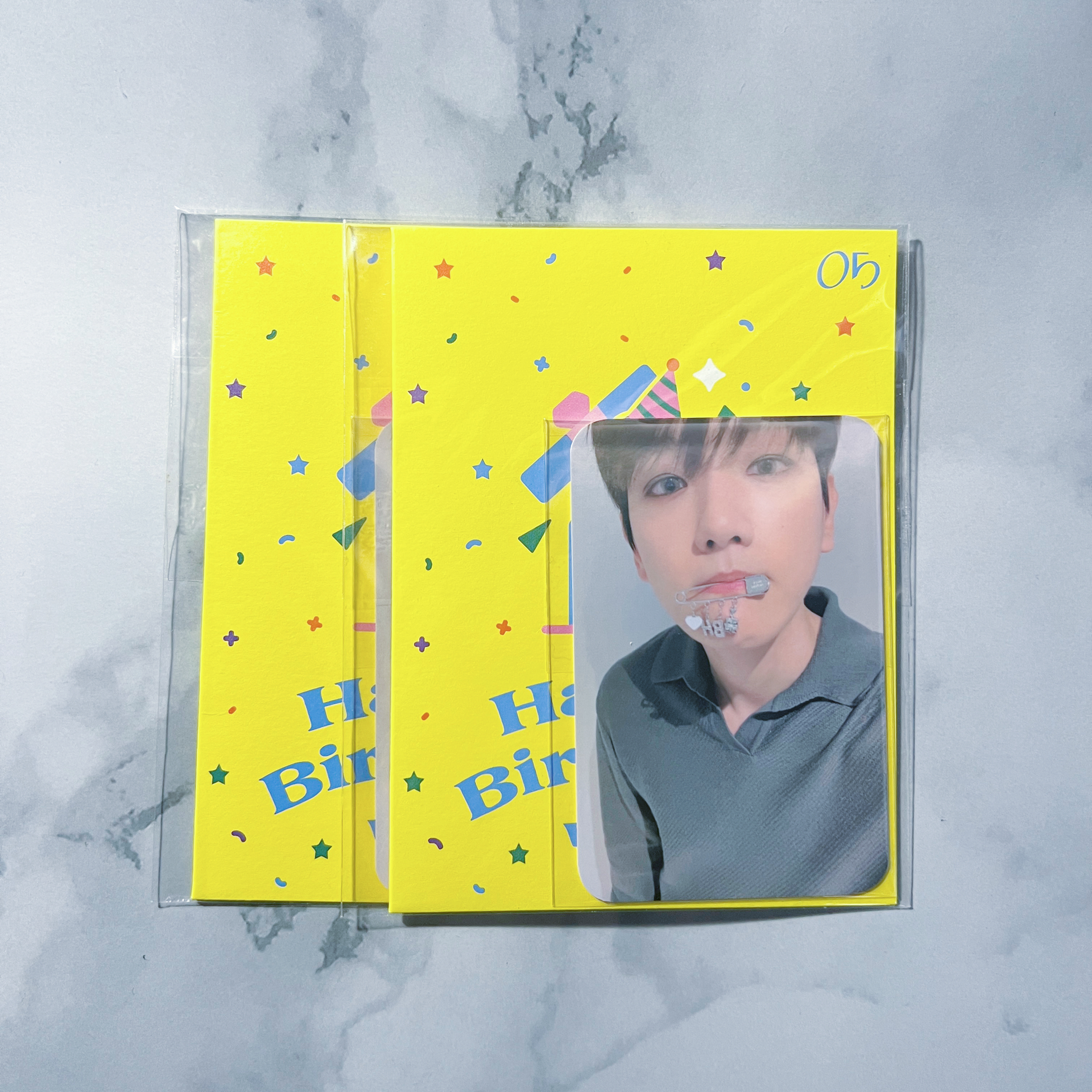 現貨 全新未拆 2023生日卡 伯賢