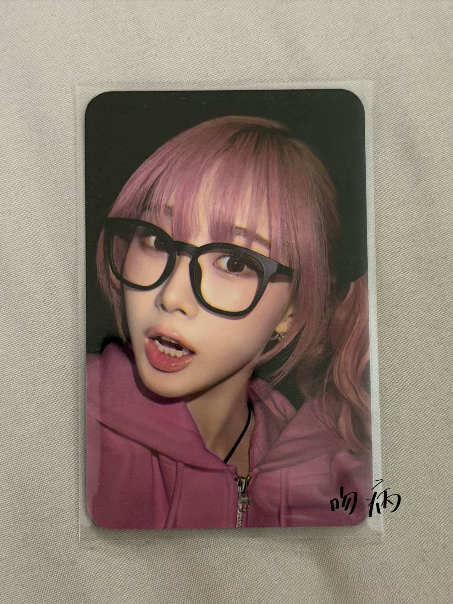 二巡 韓安場週 粉髮粉衣外套吉⋆.˚𖦹 ✮.˚。