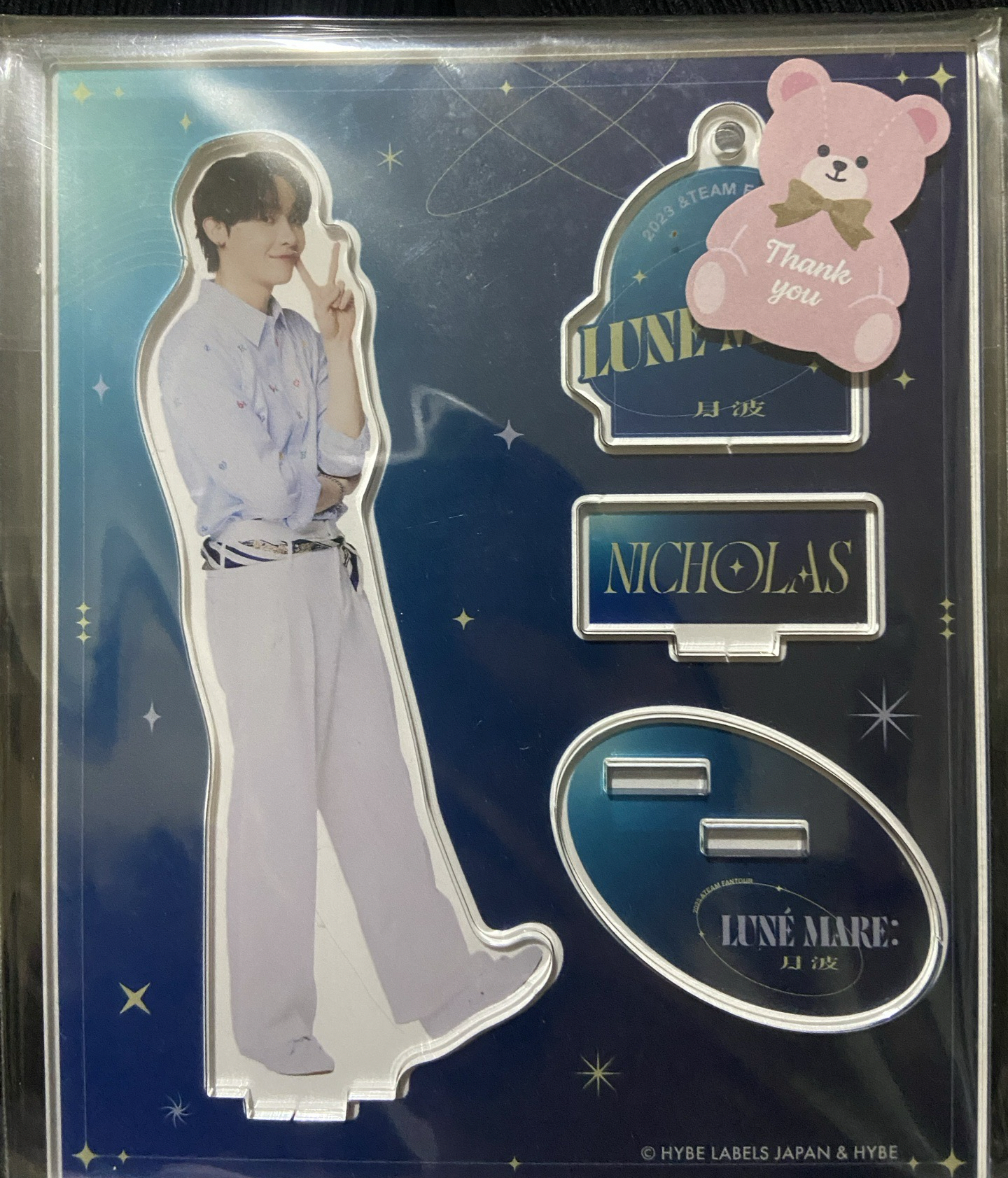 &team Nicholas 立牌