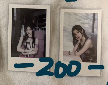 鐵盒拍立得兩張一組