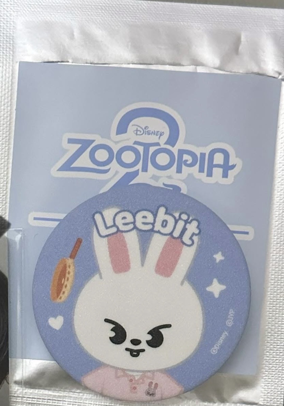 SKZOO 動物方城市 旻 leebit徽章