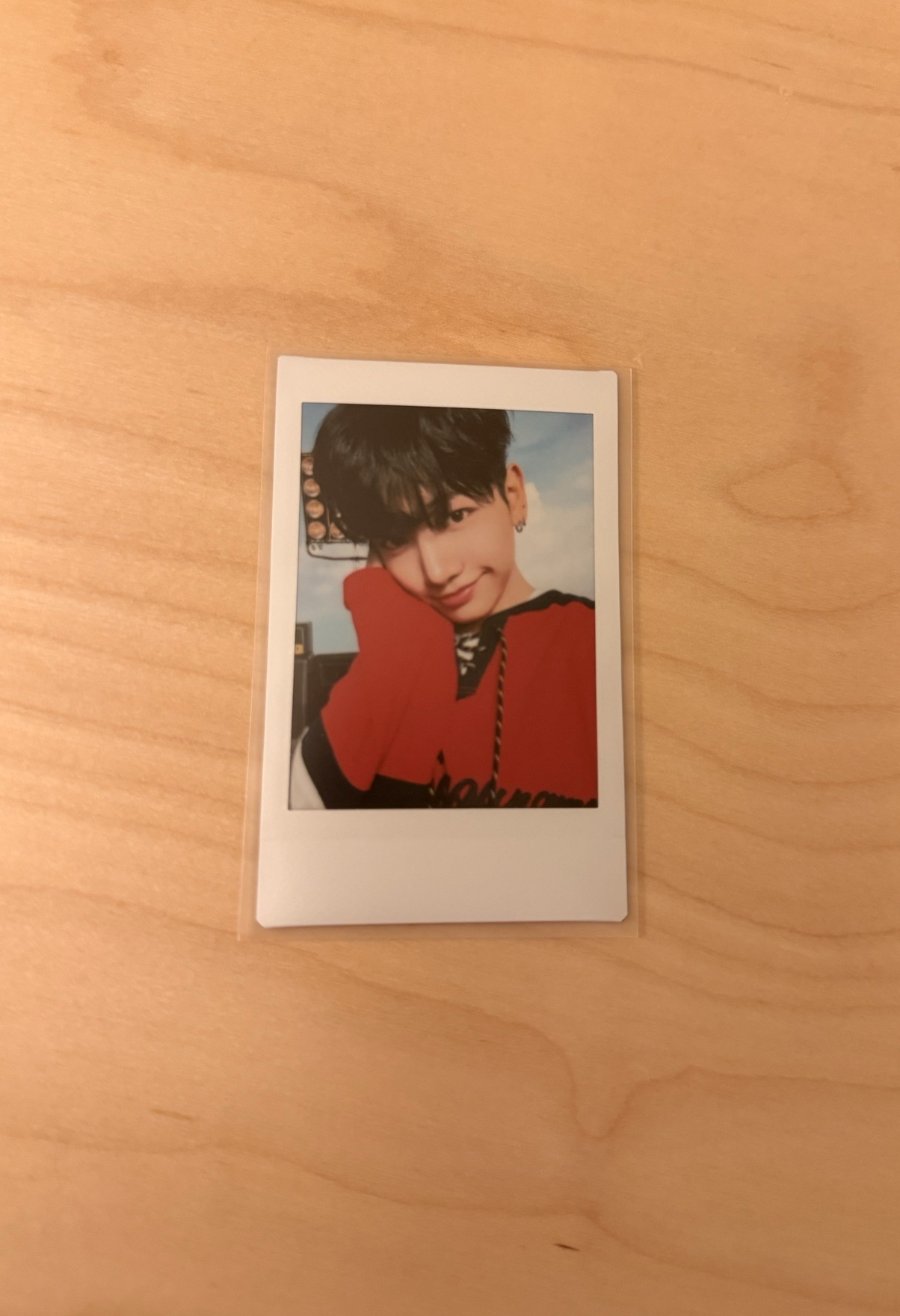 knock on 拍立得 宰鉉托臉