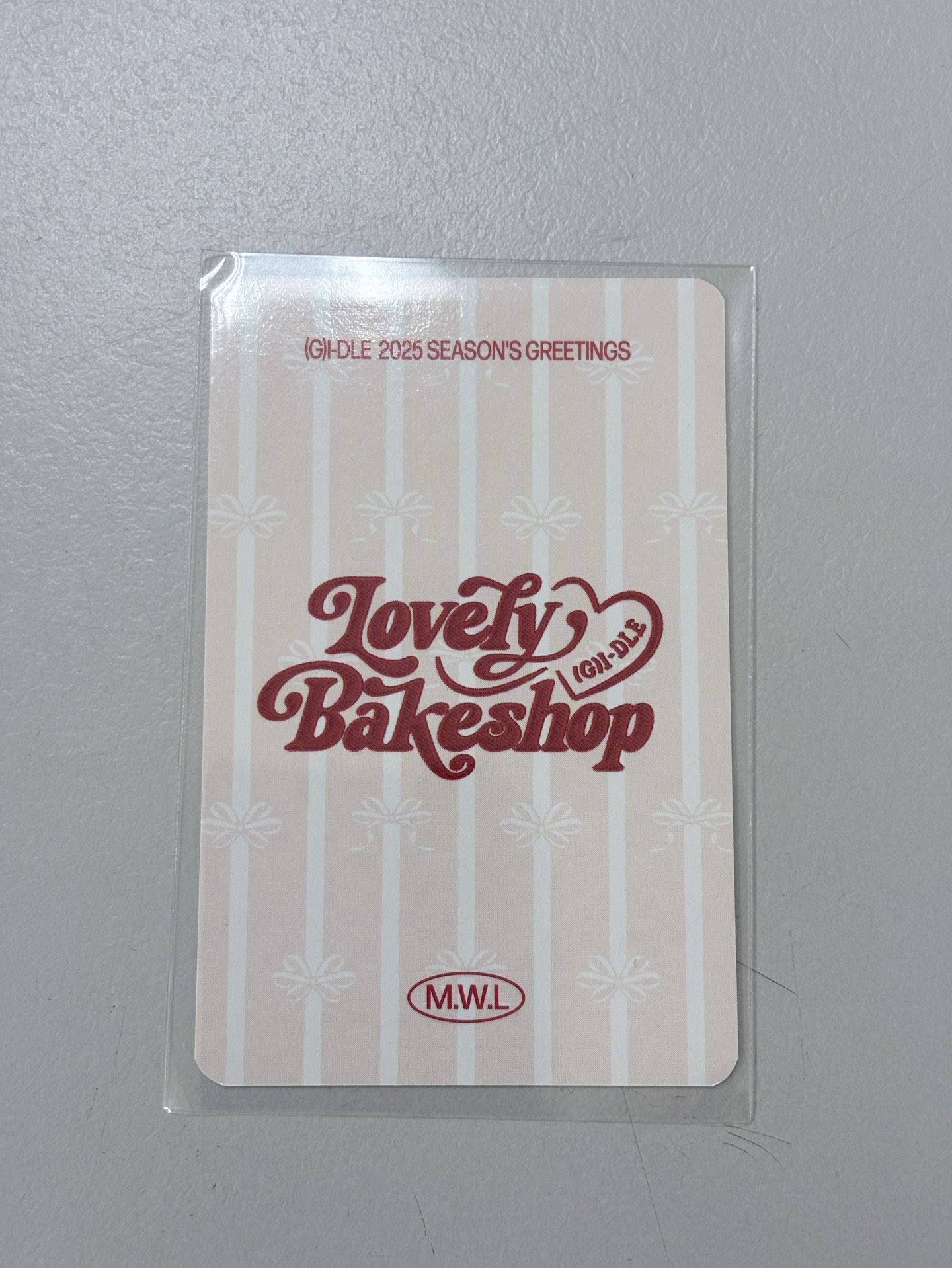 米妮25年曆卡 固配