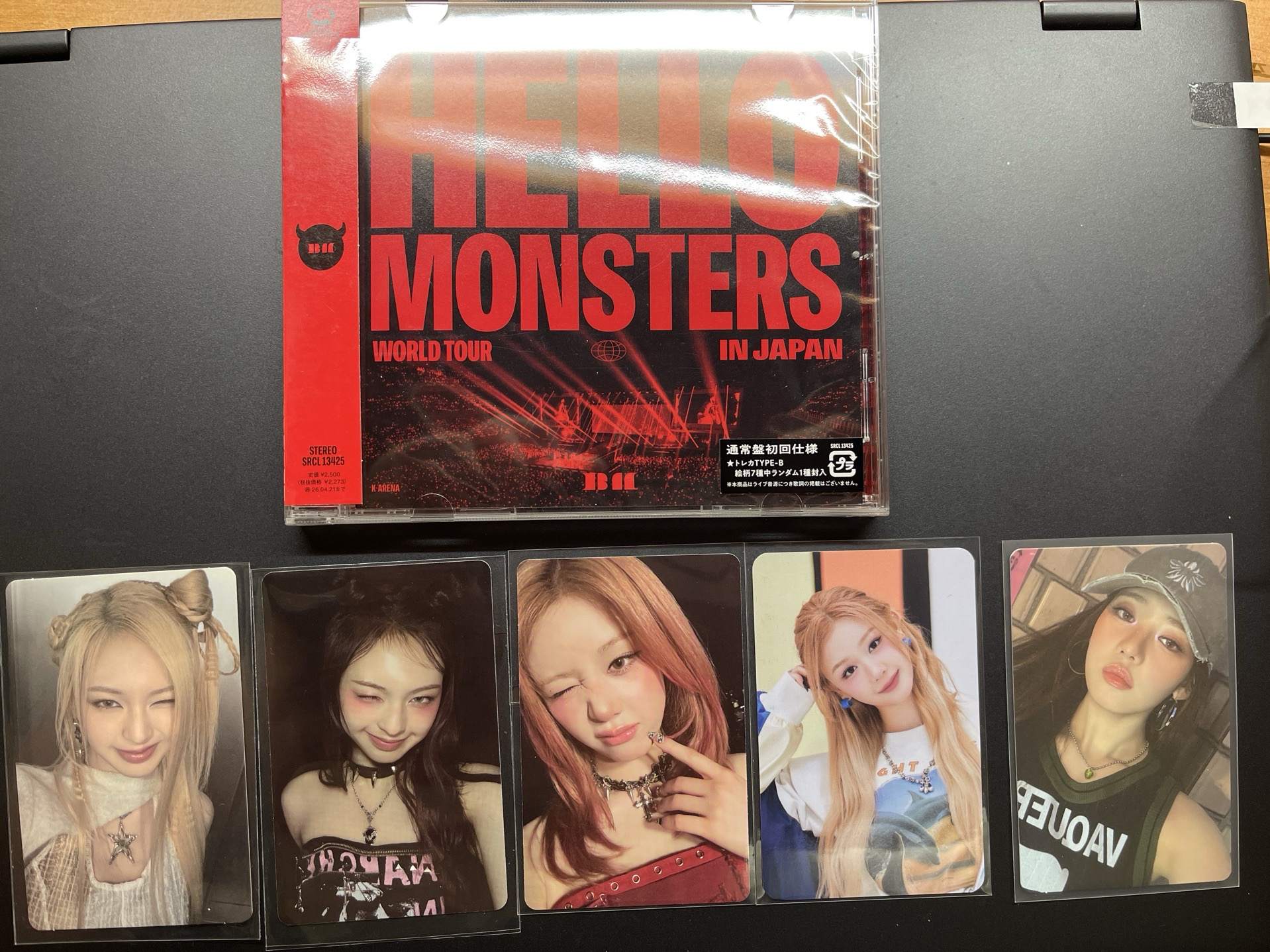 (可當綁)日巡CD通常盤B版無特典整圖