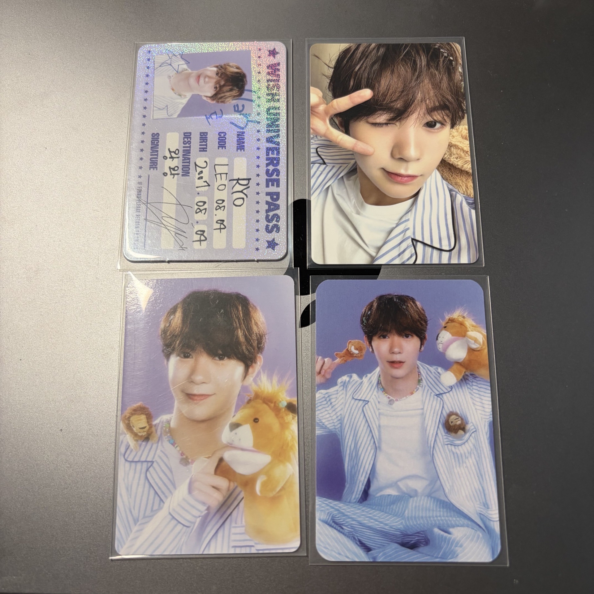 NCT WISH 2025 SG 年曆 RYO整組