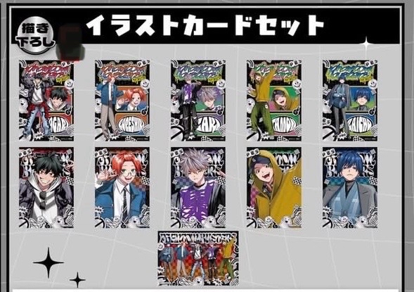 惡靈剋星私服系列 梅田展插畫卡整組