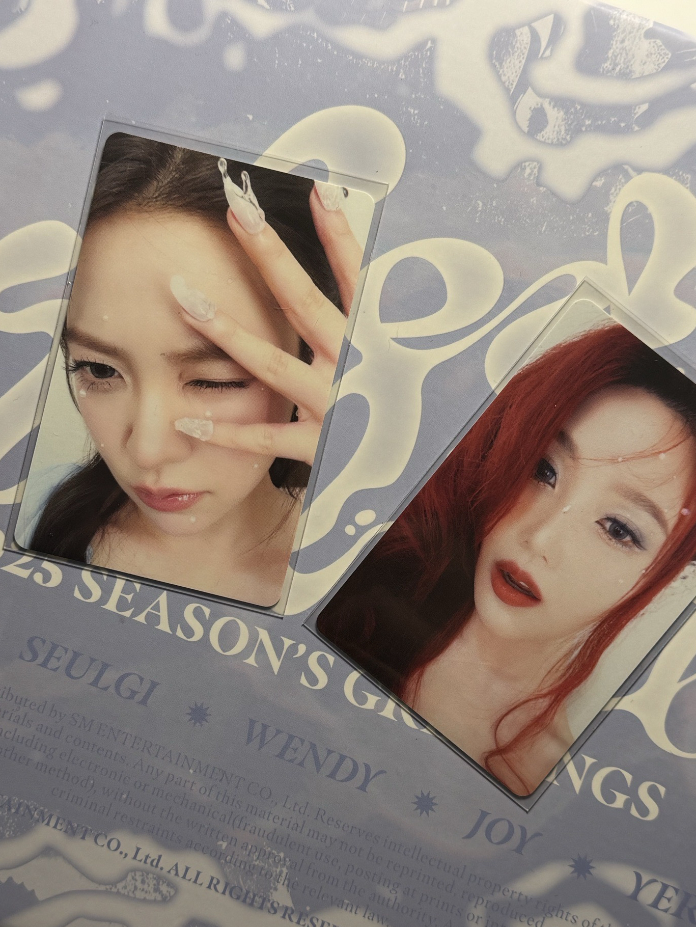 Joy+Yeri 2025年曆卡