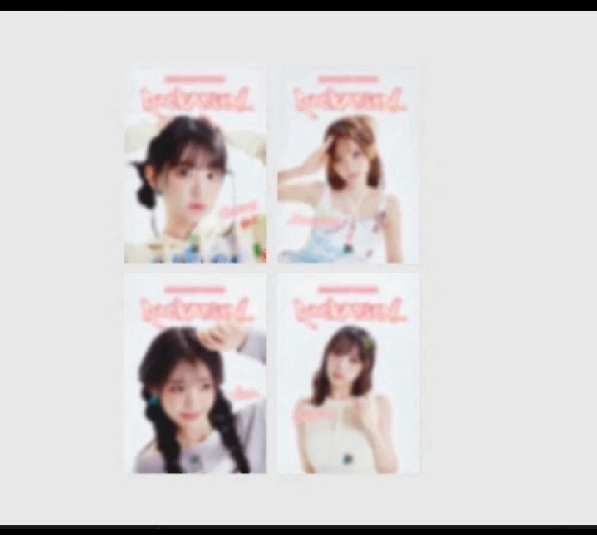 QWER一巡日本海報組