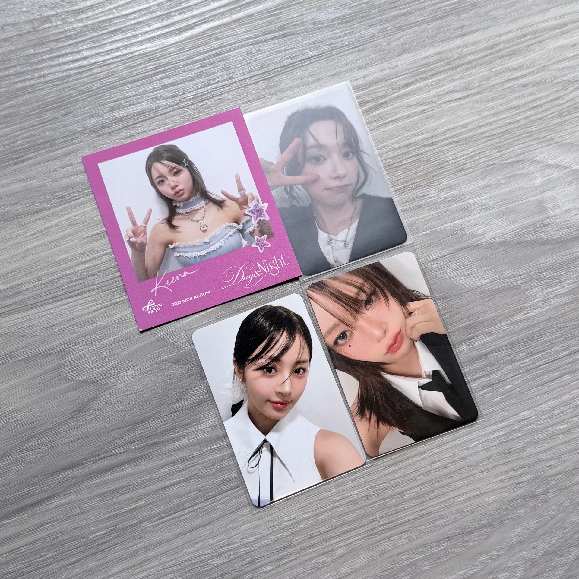 Fifty Fifty 小卡/中午卡背