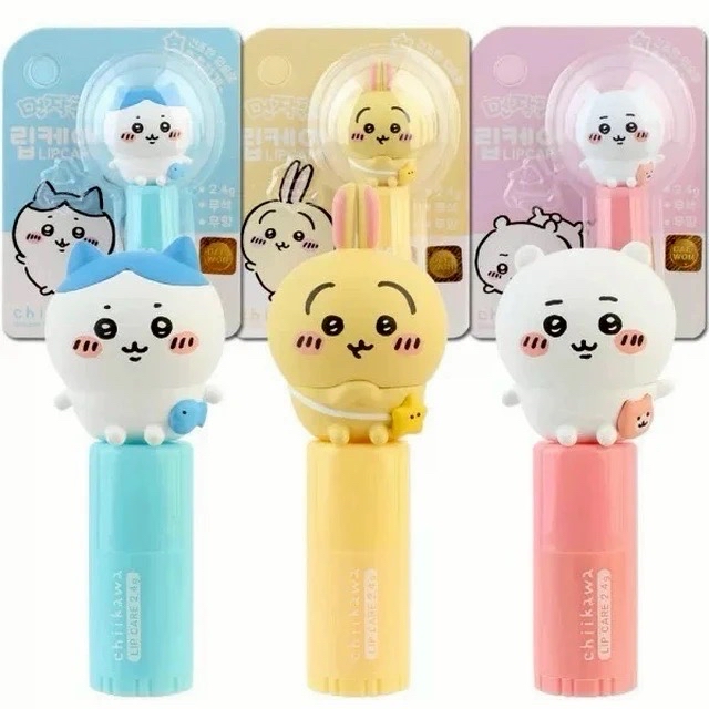  【Chiikawa吉伊卡哇】大頭公仔護唇膏 