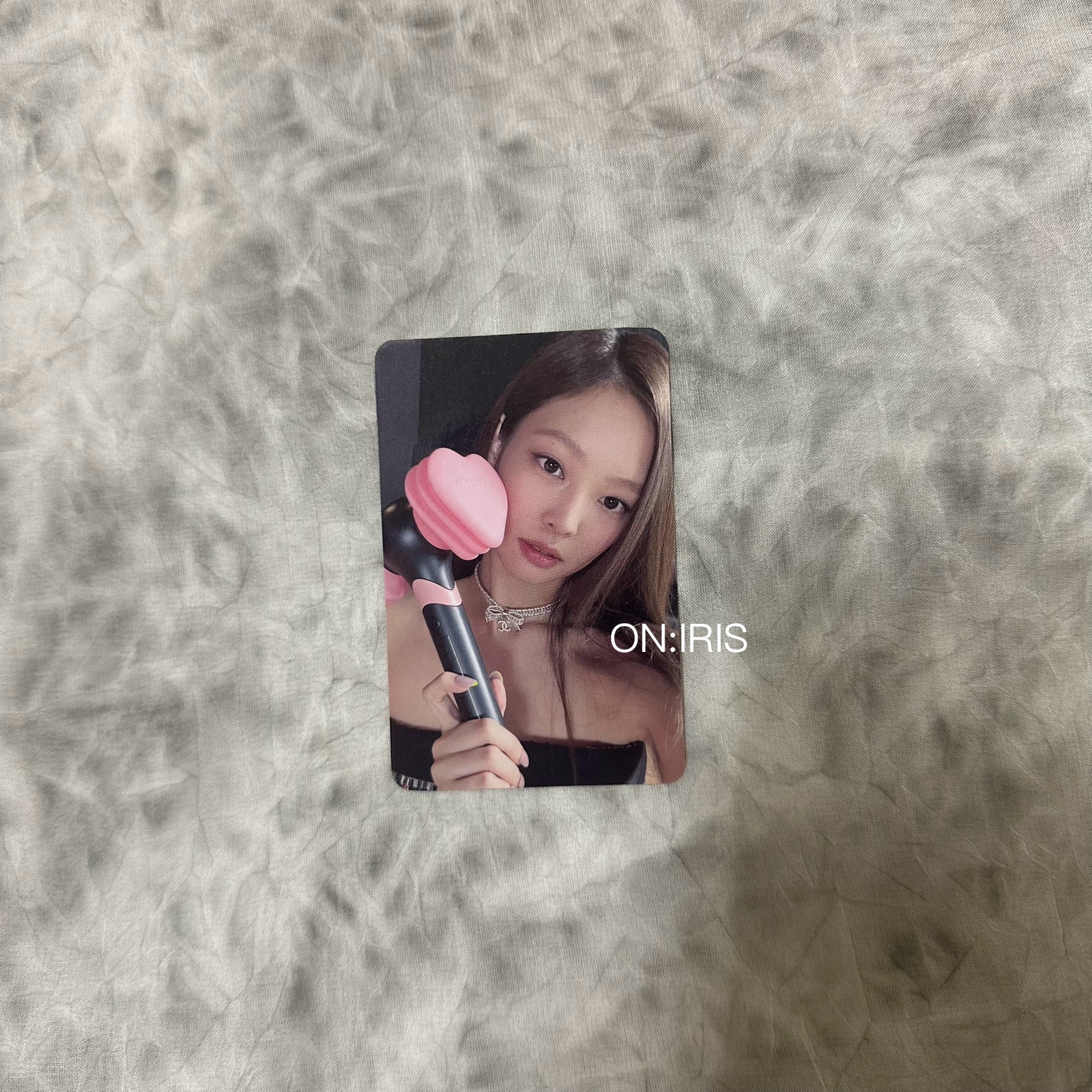 Balckpink Jennie 手燈卡