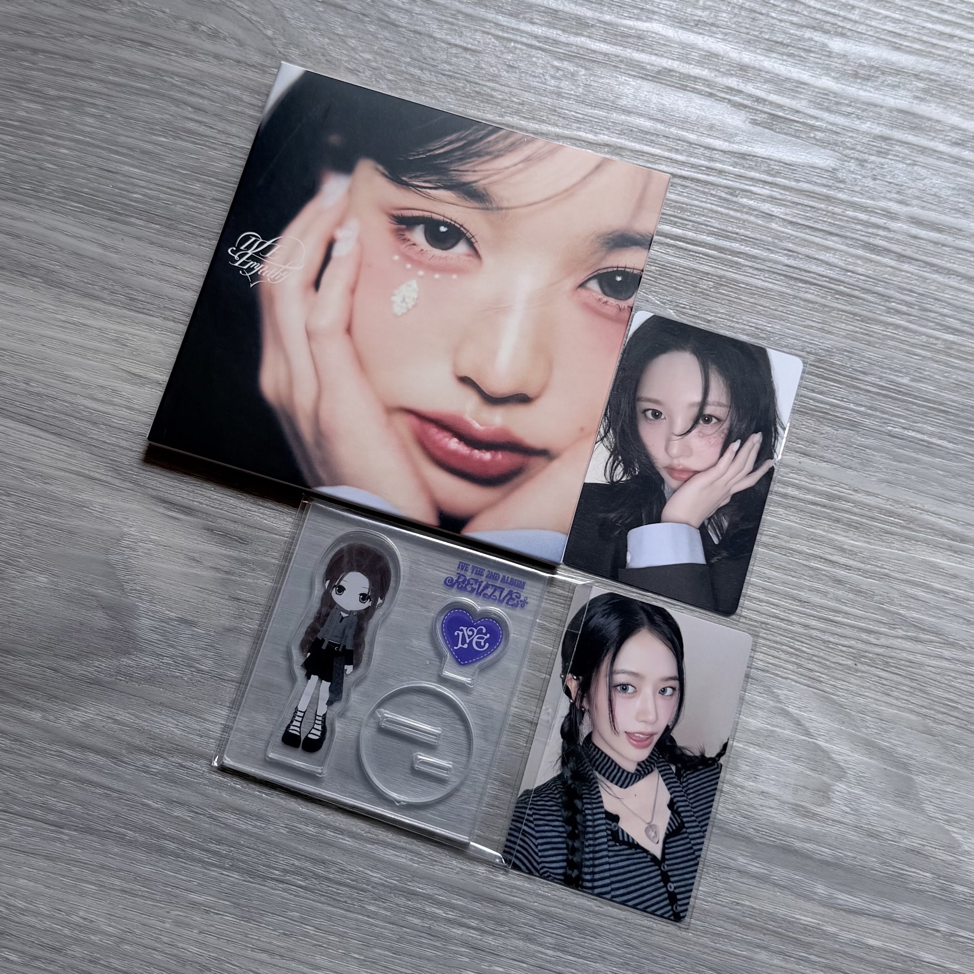 IVE 員單封 安立牌