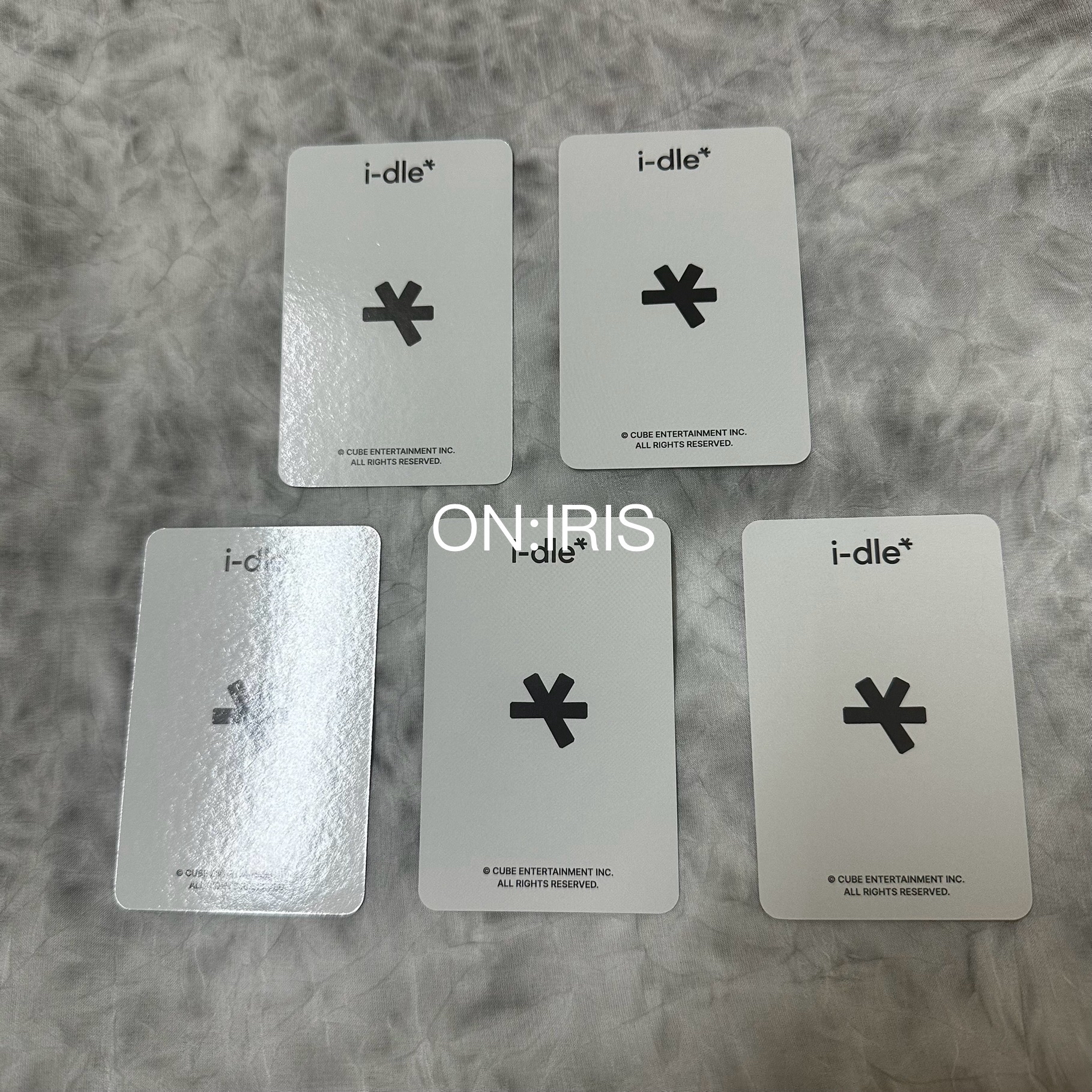 idle 手燈卡 全員