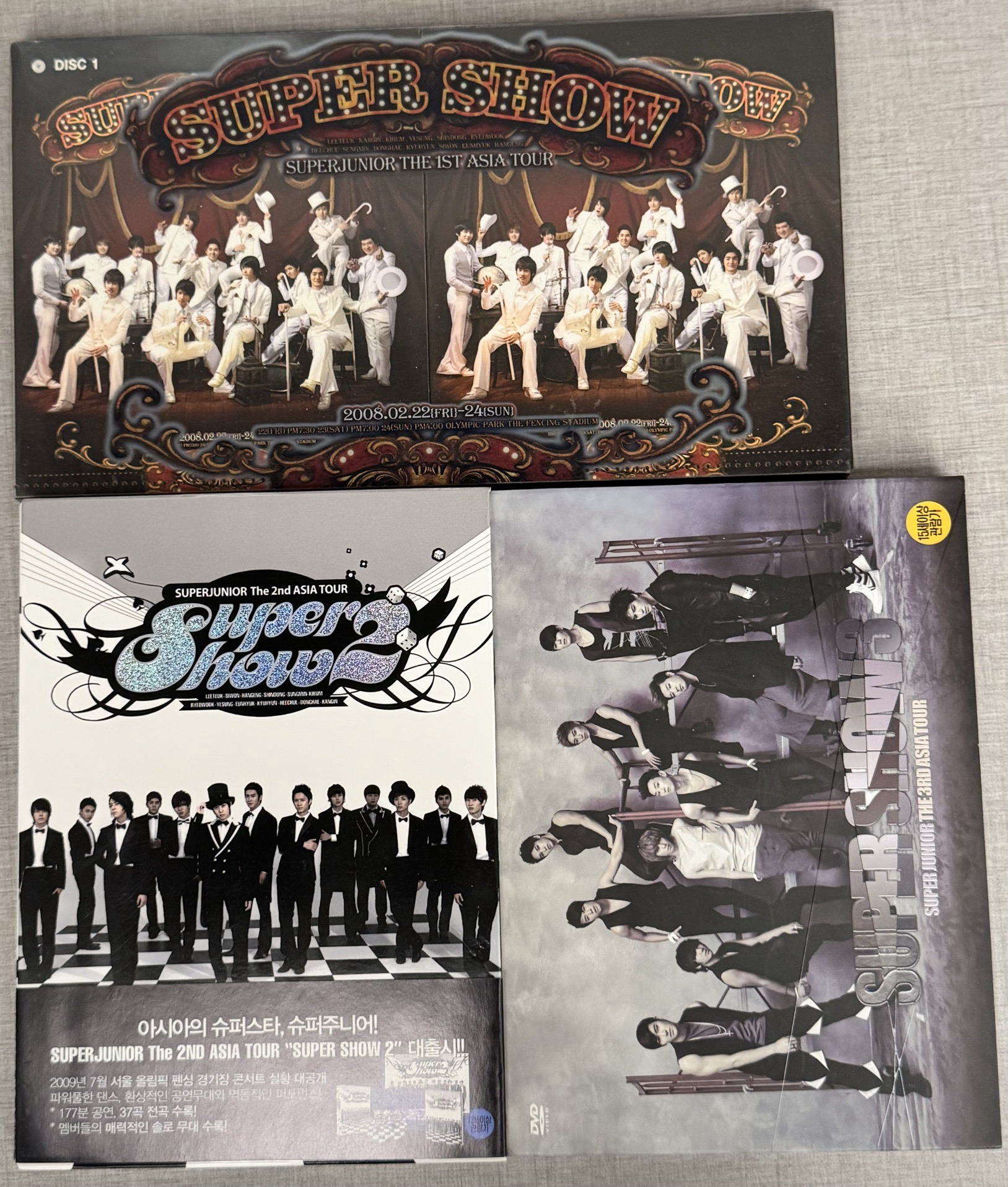 SUPER SHOW DVD2~4&6/S,f&s/Boys in city
