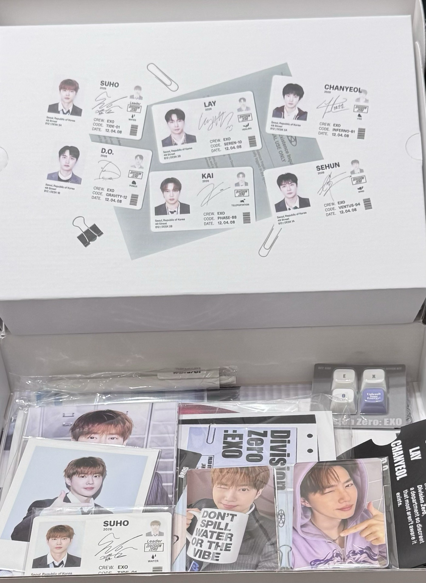 2026 EXO 年曆組（已拆封）