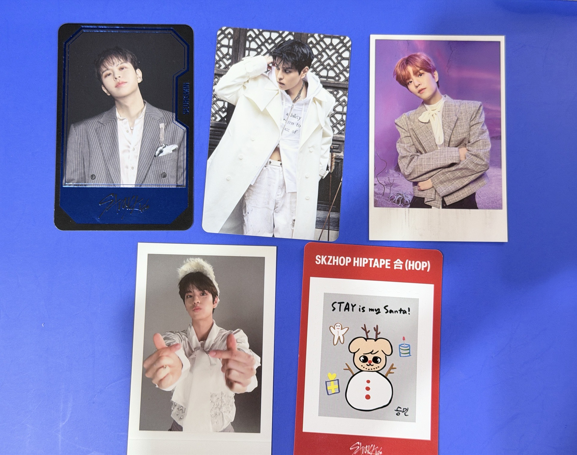 Straykids  Seungmin 金昇玟 官方小卡 特典卡 專卡