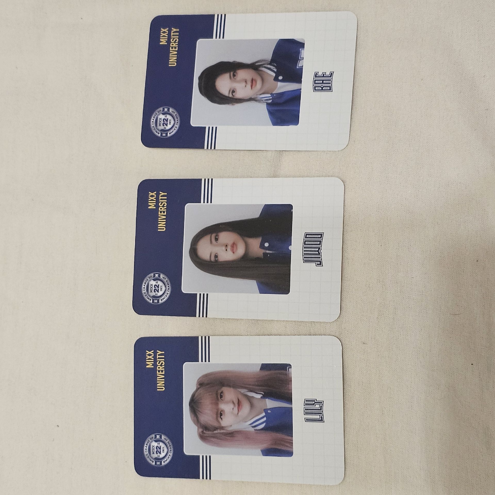 nmixx ID卡