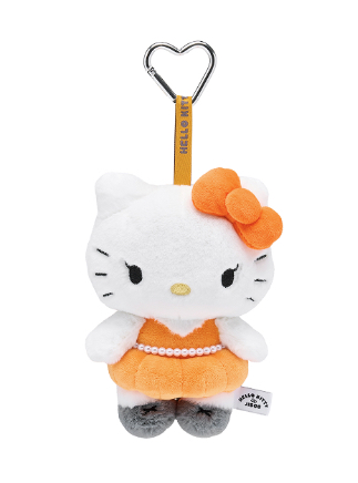 jisooXkitty聯名吊飾-橘色