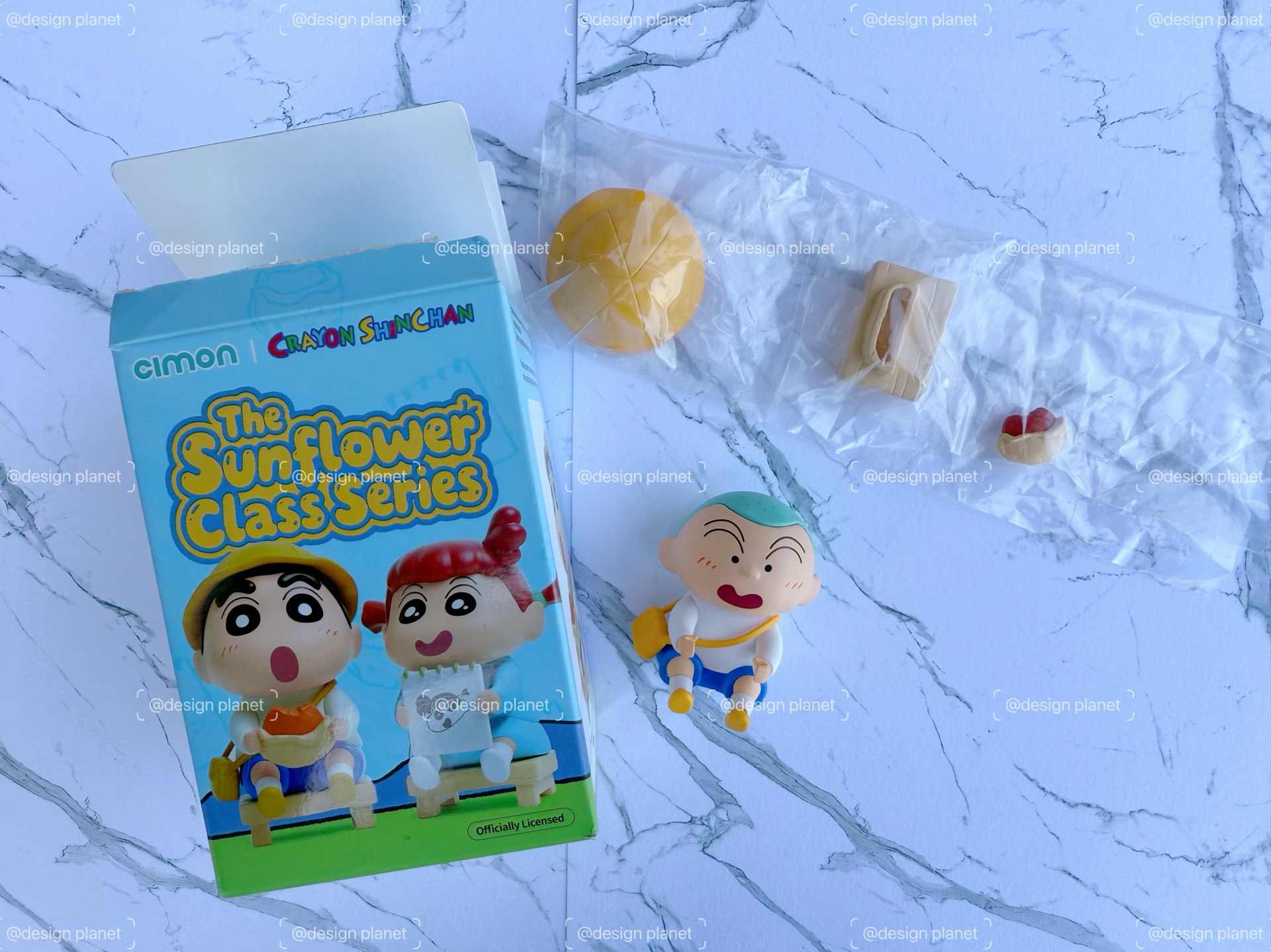 蠟筆小新向日葵系列盲盒公仔