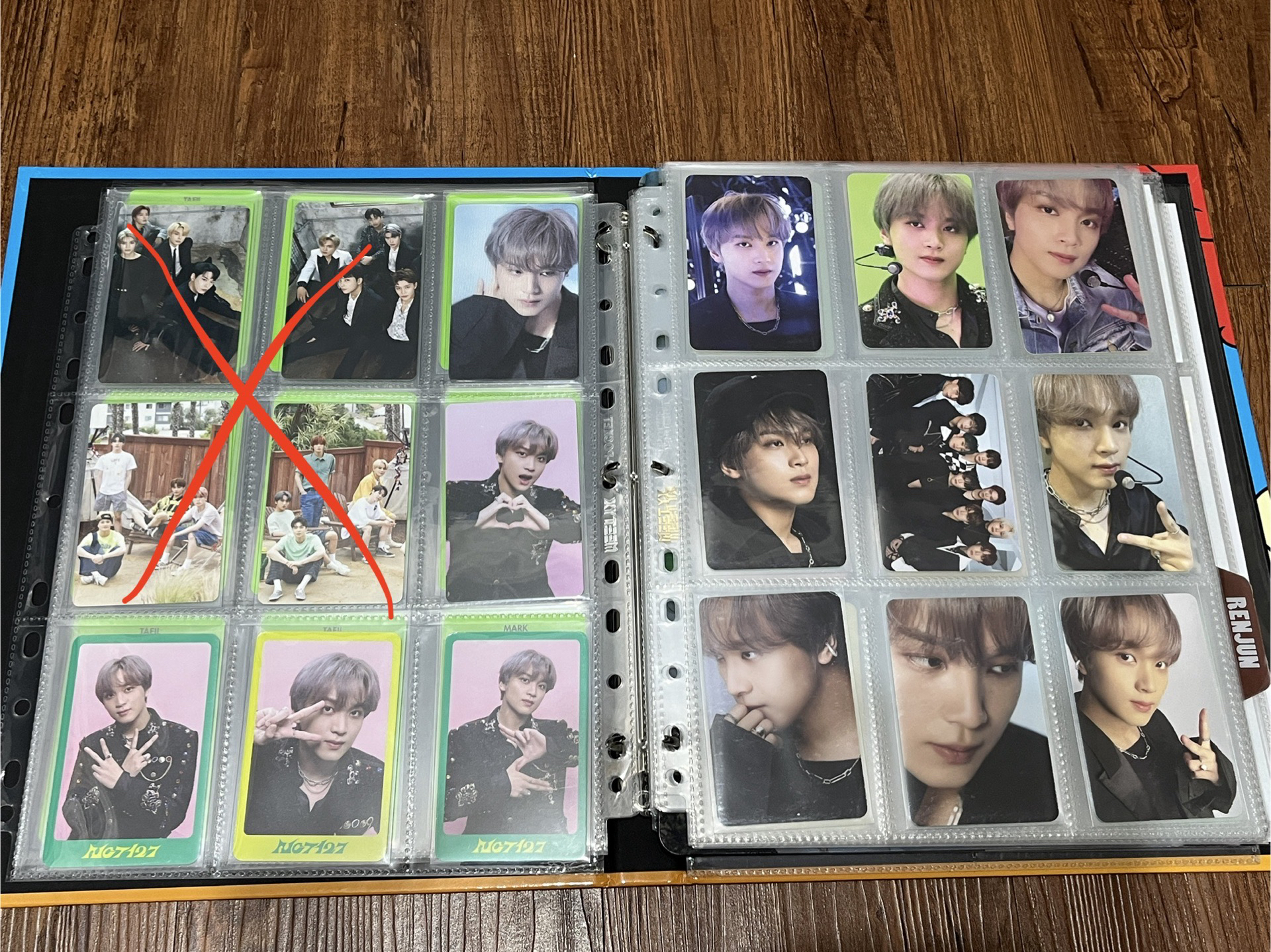 D社卡冊 127楷燦（含PB、卡冊、小卡、特典）