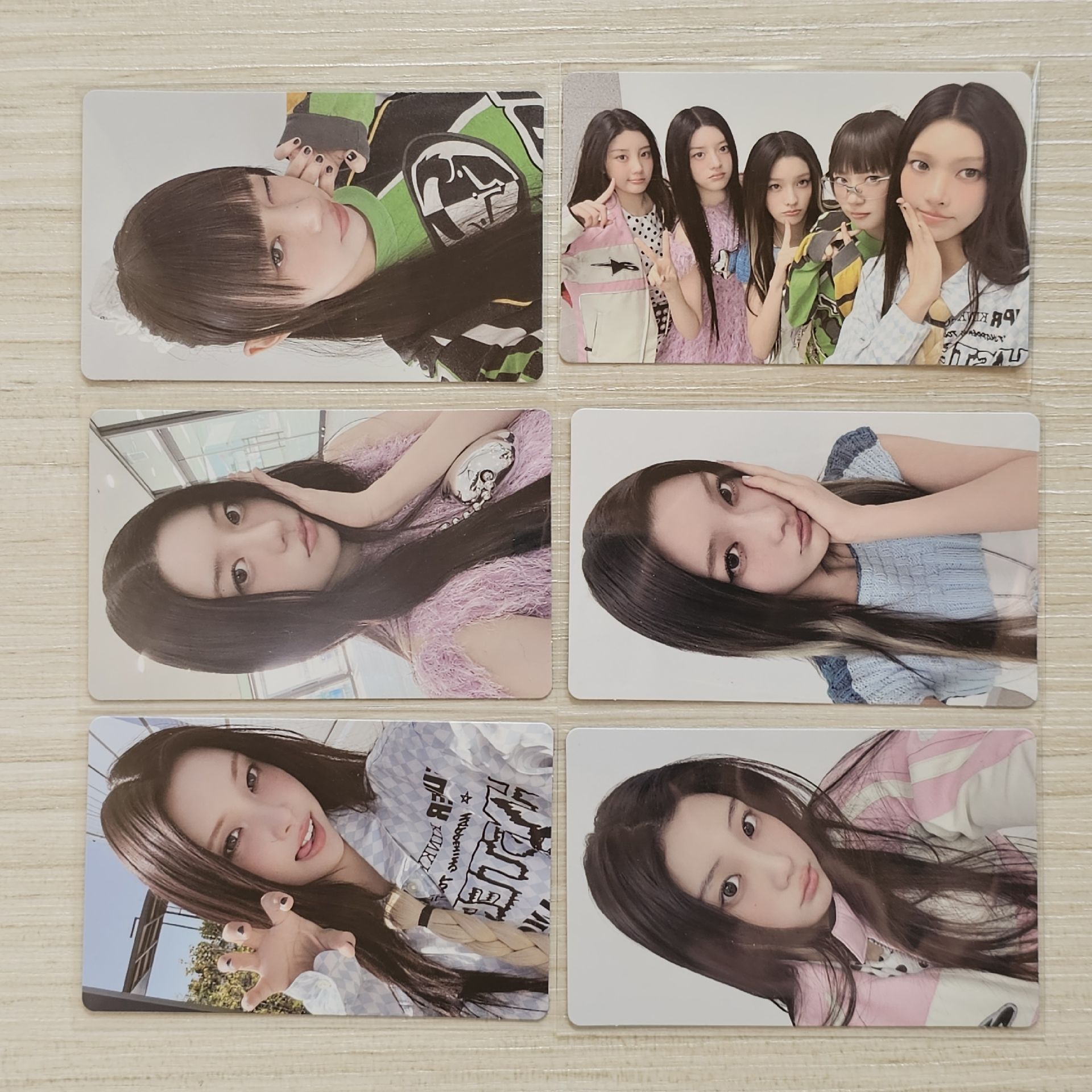 ILLIT YOUTUBE特典 *卡背和卡面不同材質 有認知再買