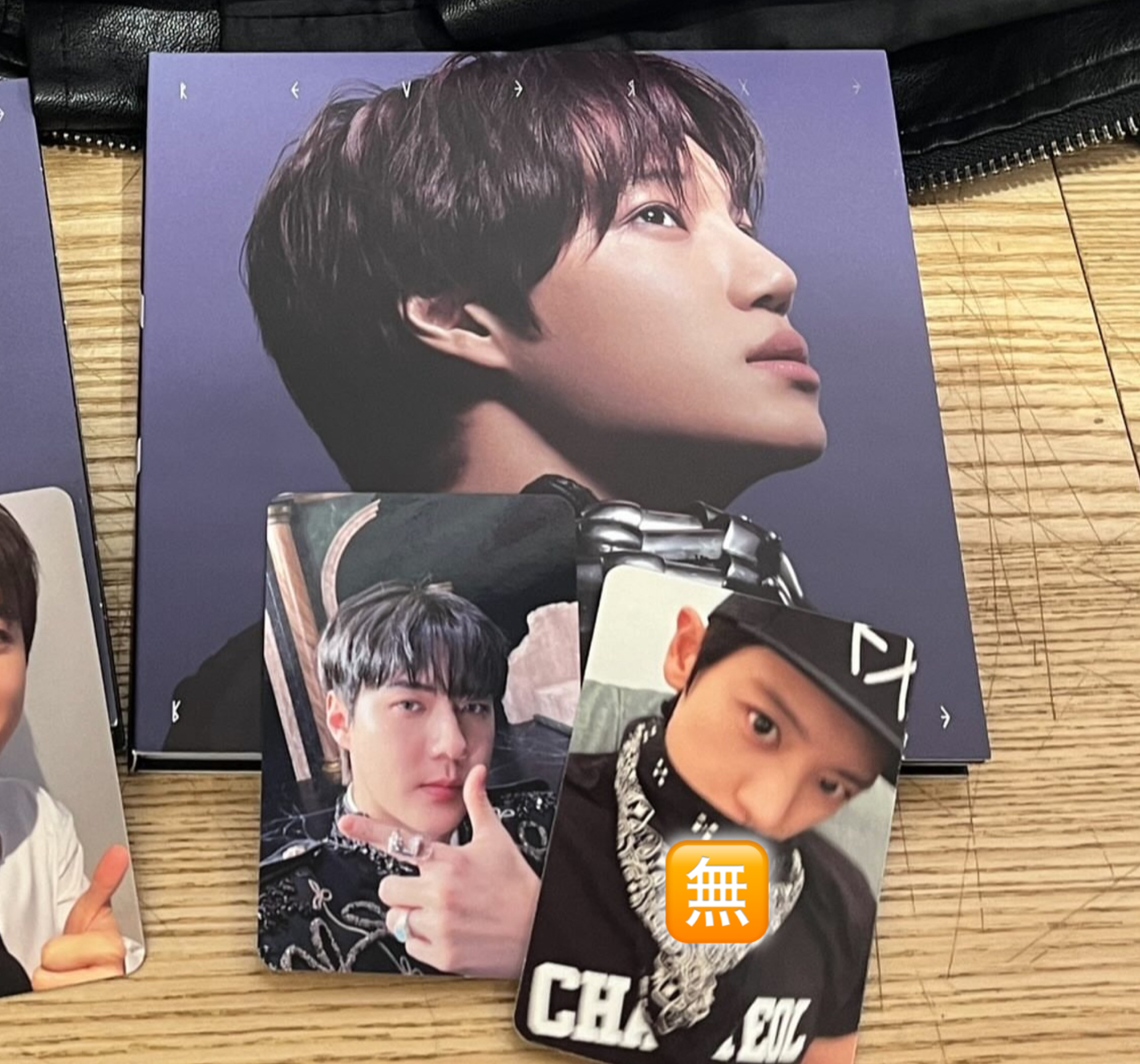 EXO kai 單封+世勳特典卡 （無燦烈）