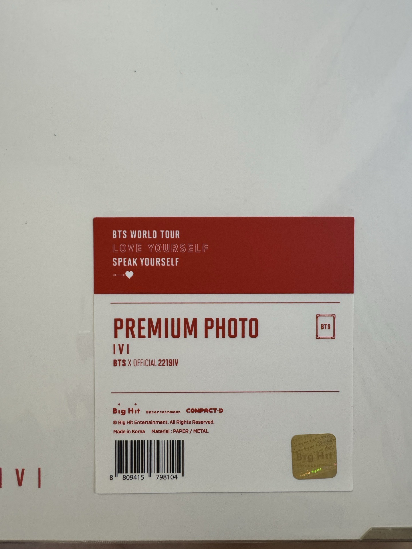 SY Tour 相框 高級相片 歐美場 泰亨