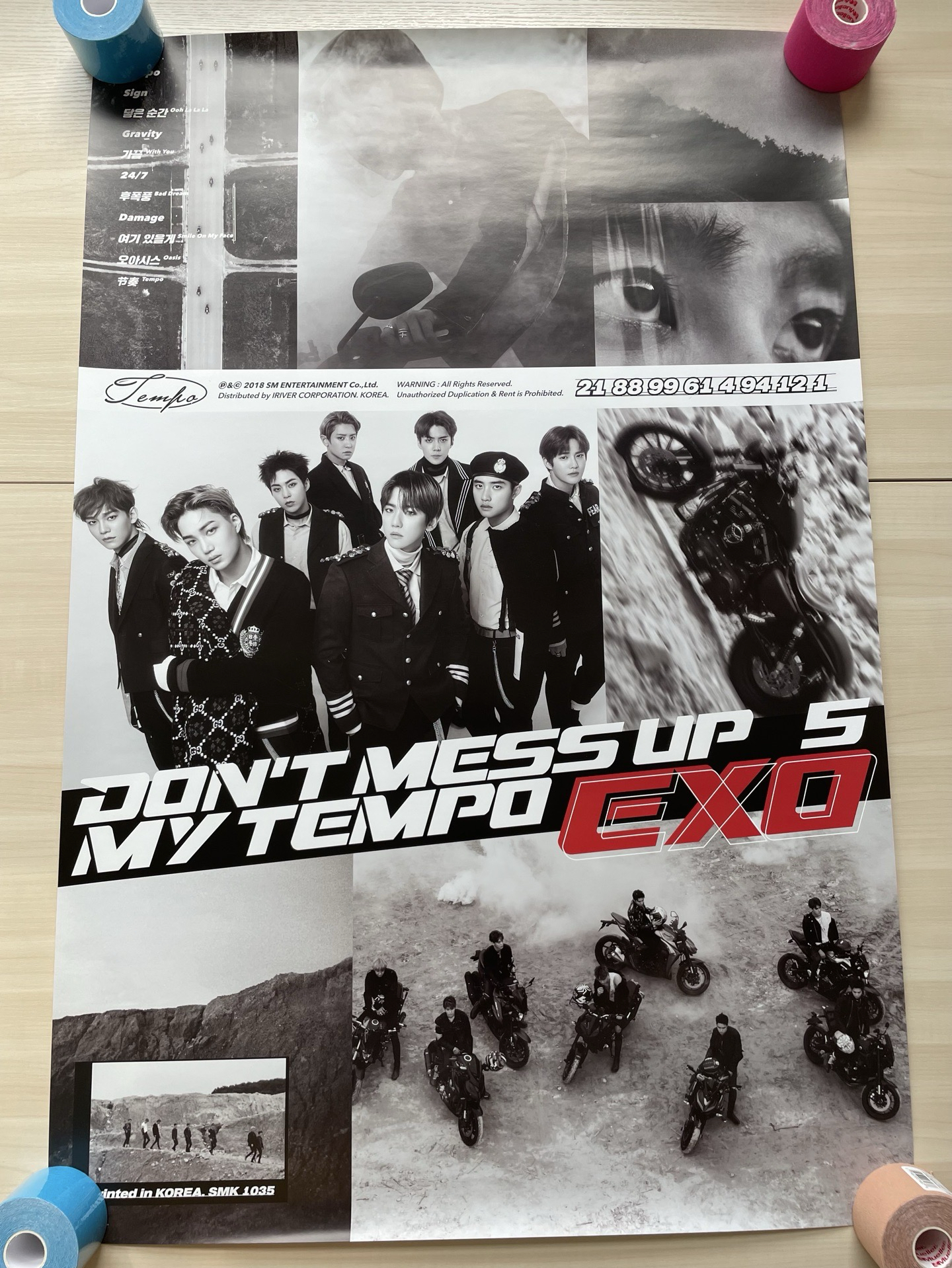 EXO Tempo海報