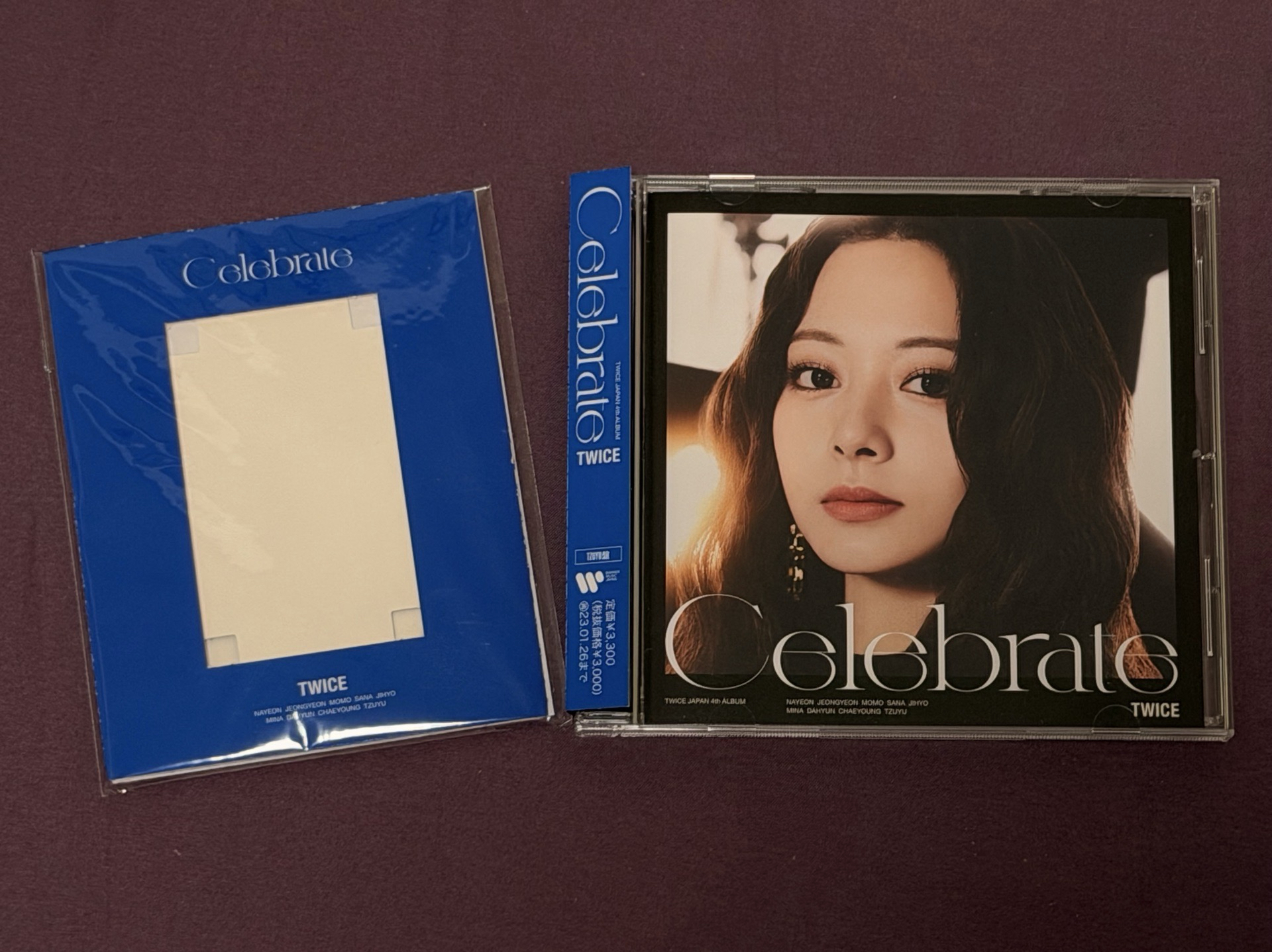 JP正規四 Celebrate 子瑜單封