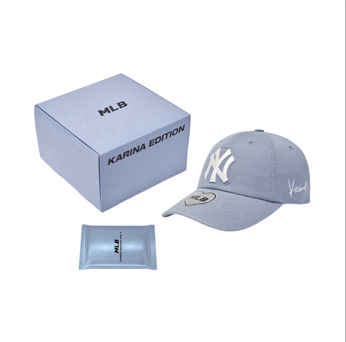 aespa KARINA x MLB 聯名2.0 帽子組