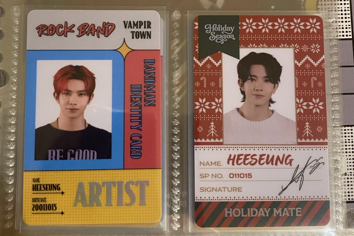 恩海盆世界 節日+搖滾sp卡 羲