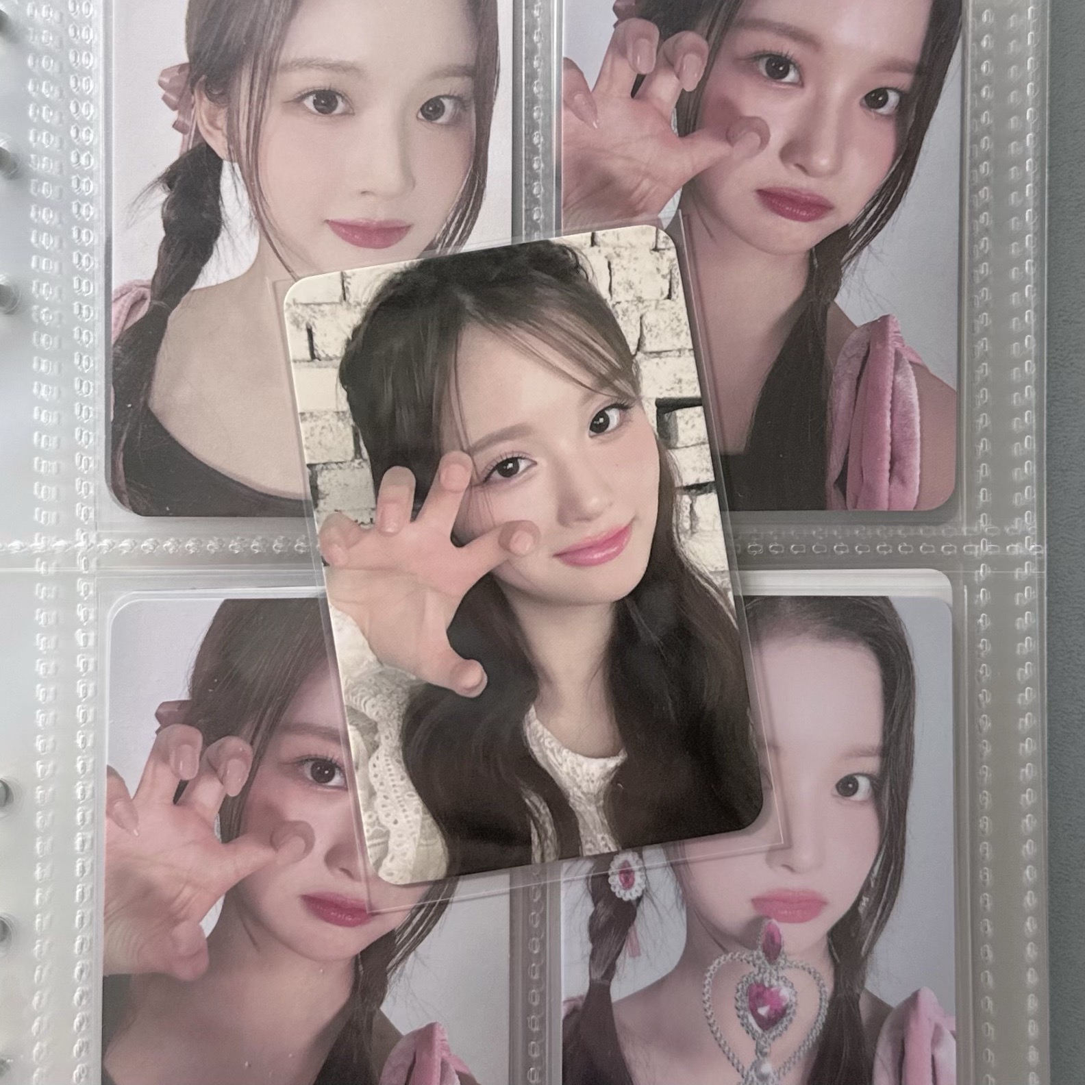 ꒰ Sullyoon ꒱ Entwurf 特典卡