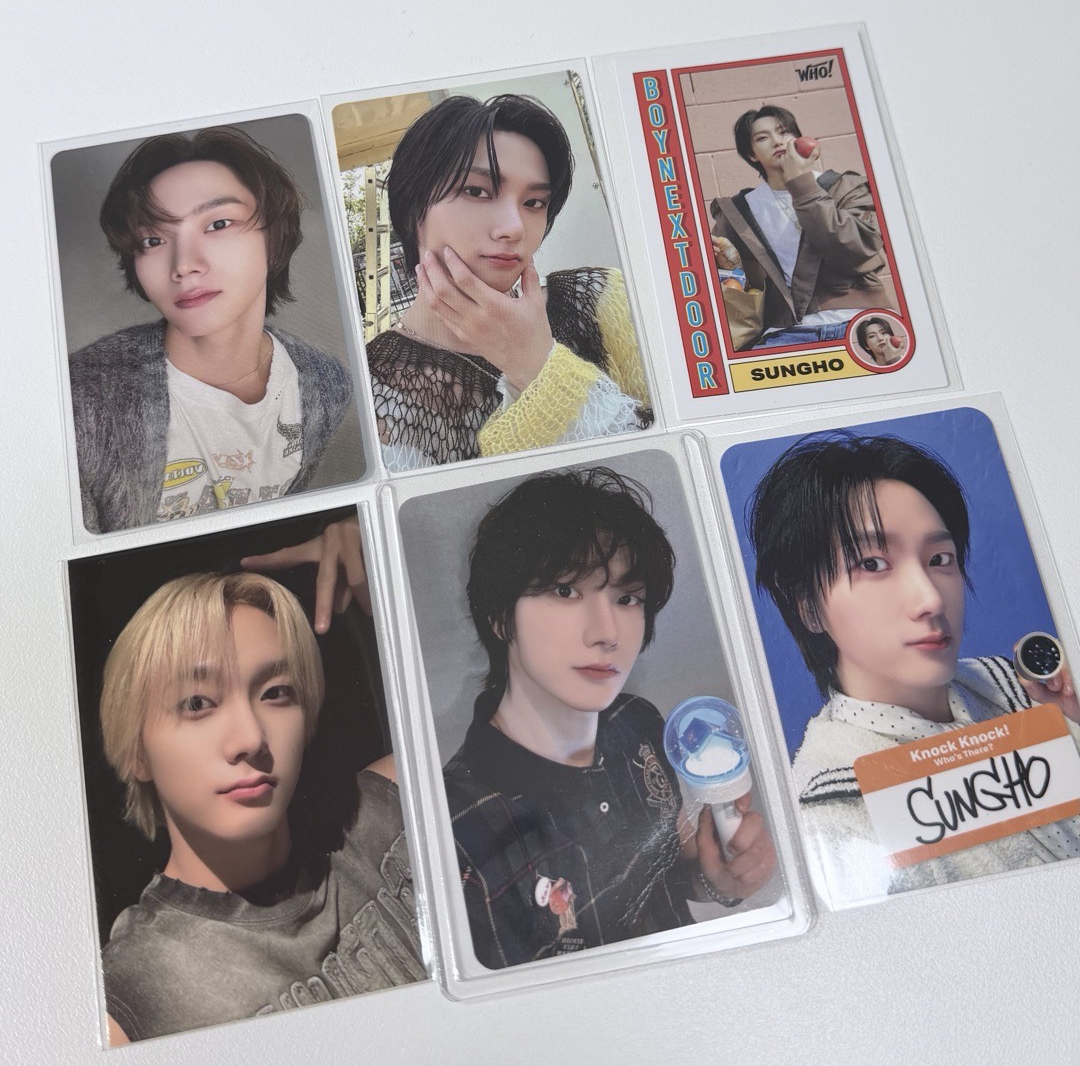 Sungho 韓安粽卡 聖誕特典 外套卡 專卡 小盤