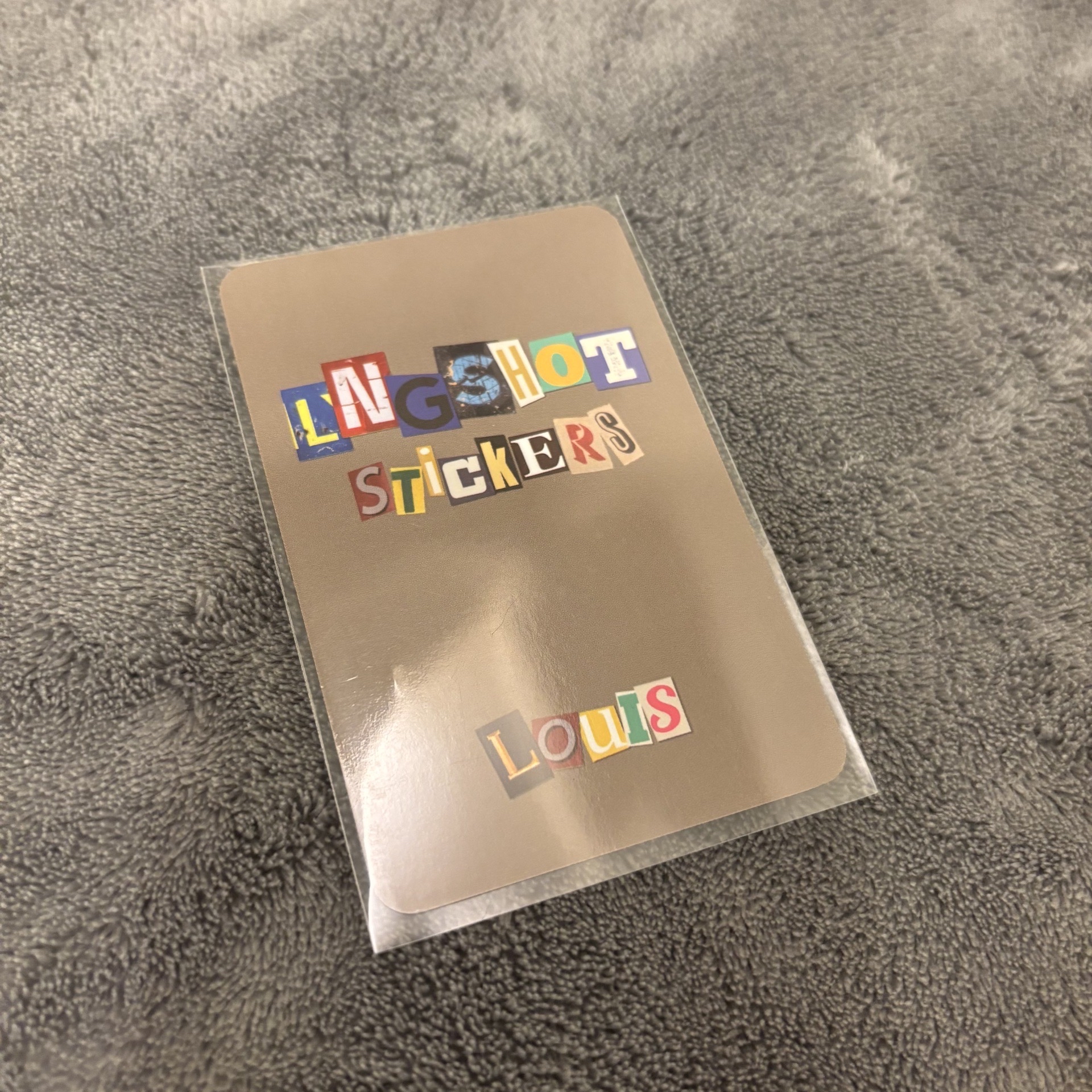 路易貼紙書小卡（單卡）現貨