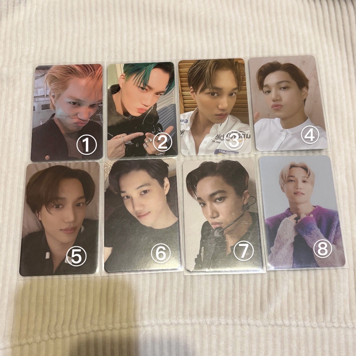 KAI 金鍾仁 小卡