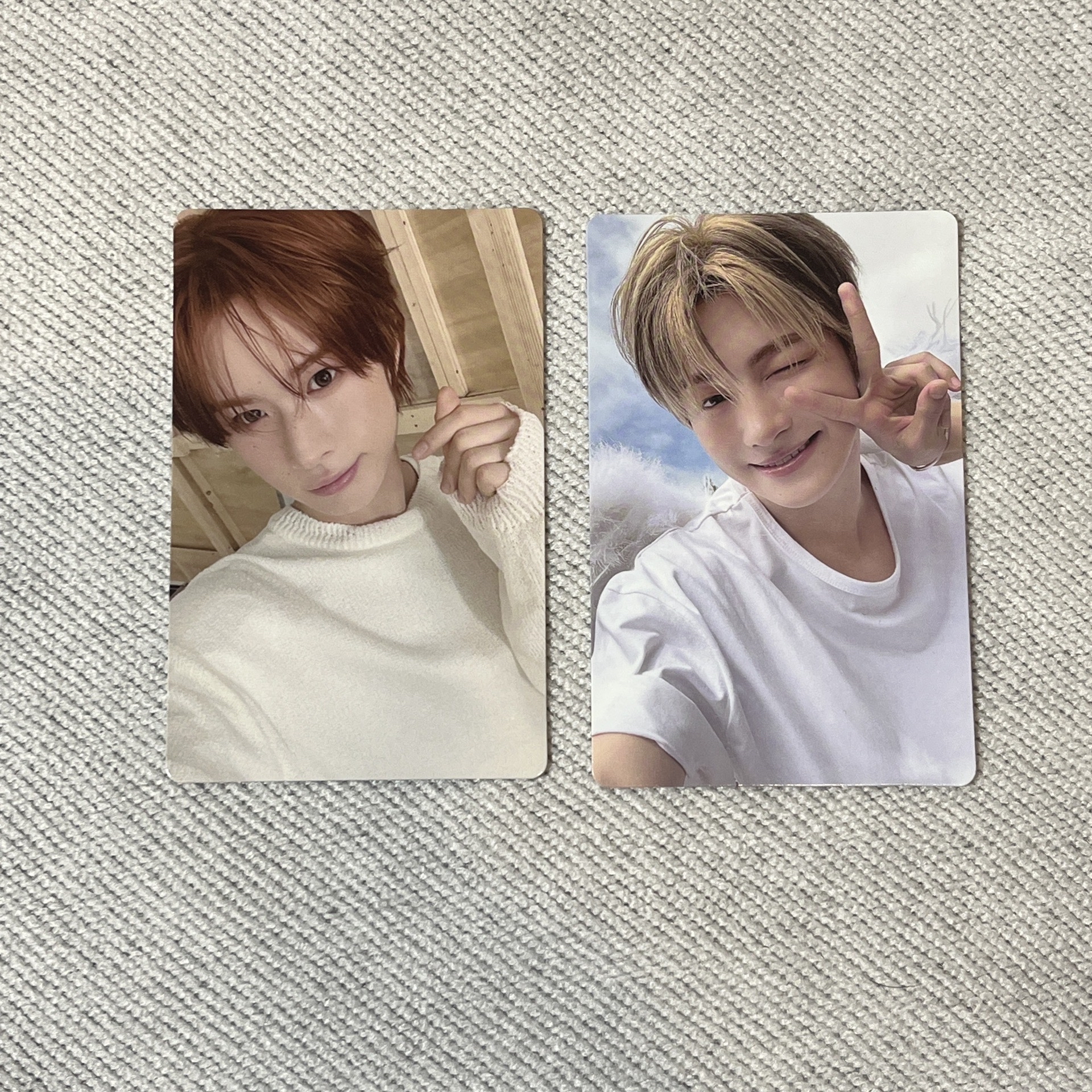 Play Hard 專輯卡 單封 炅潣+志薰