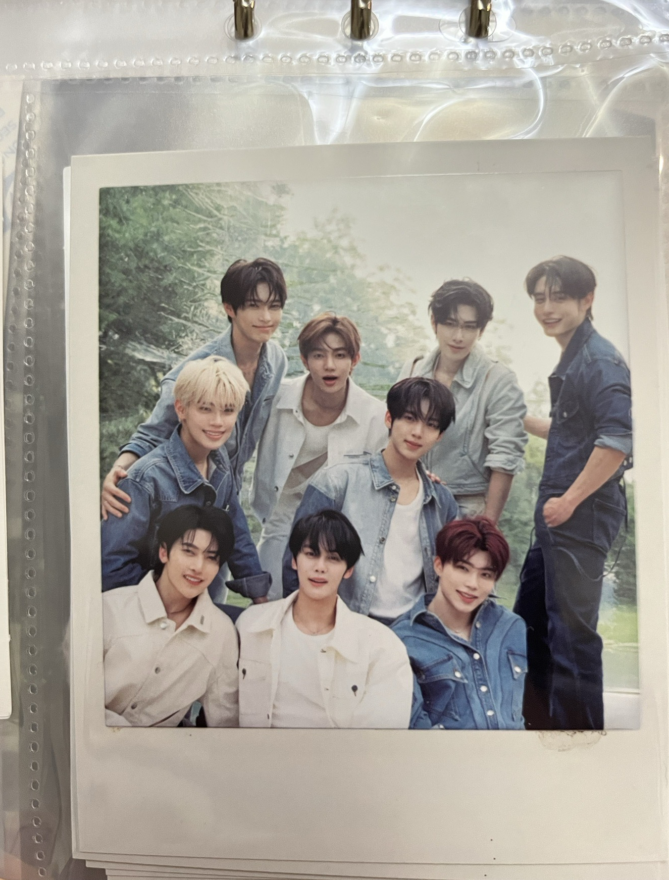 正規一團體拍立得